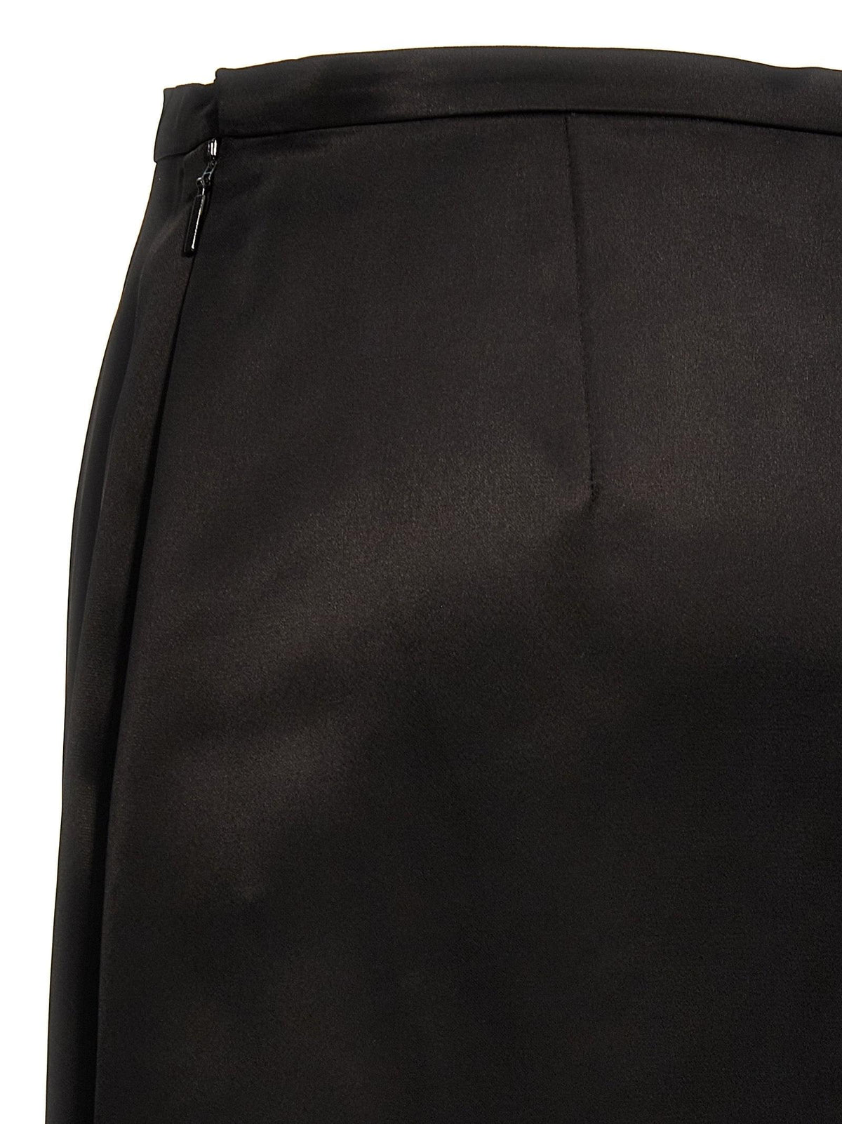 Saint Laurent Women Satin Skirt DestGlow