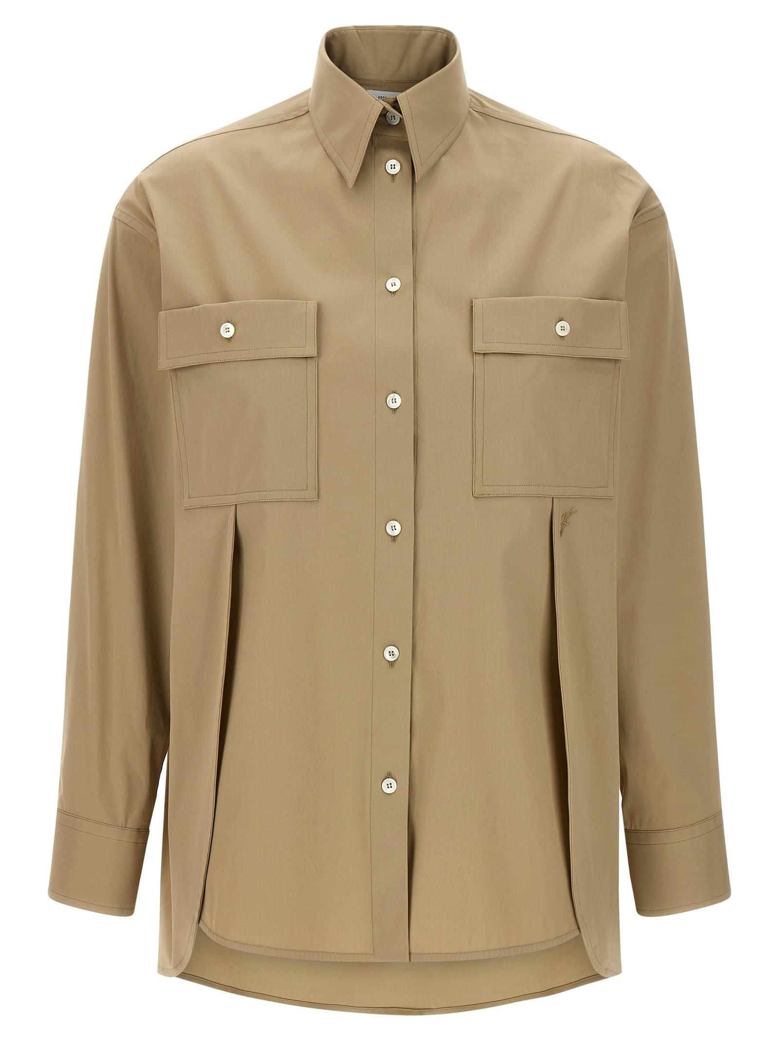 Ferragamo Women Pannelli Shirt DestGlow