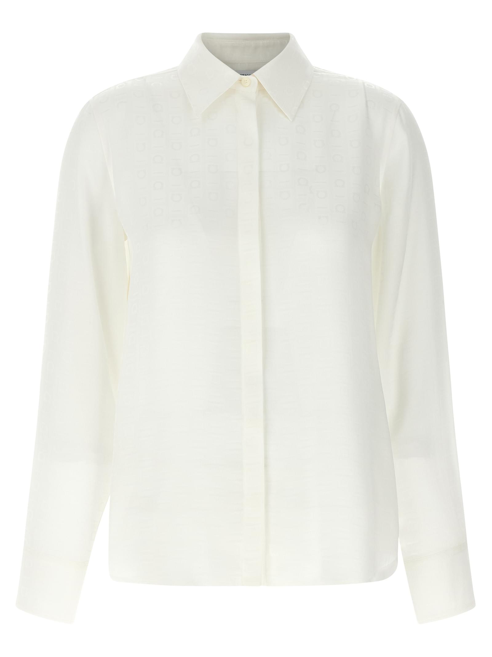Ferragamo Women Monogram Shirt DestGlow