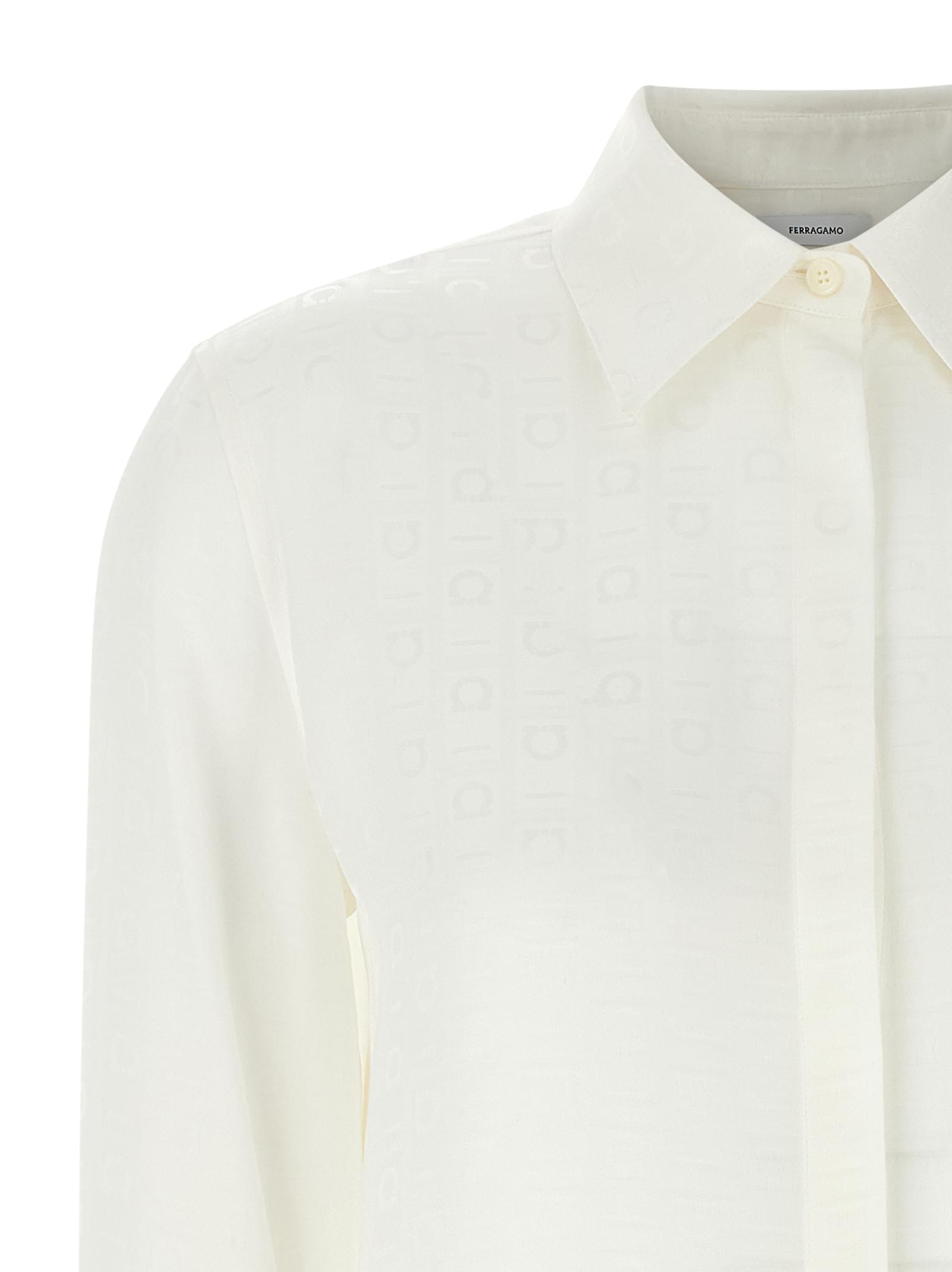 Ferragamo Women Monogram Shirt DestGlow