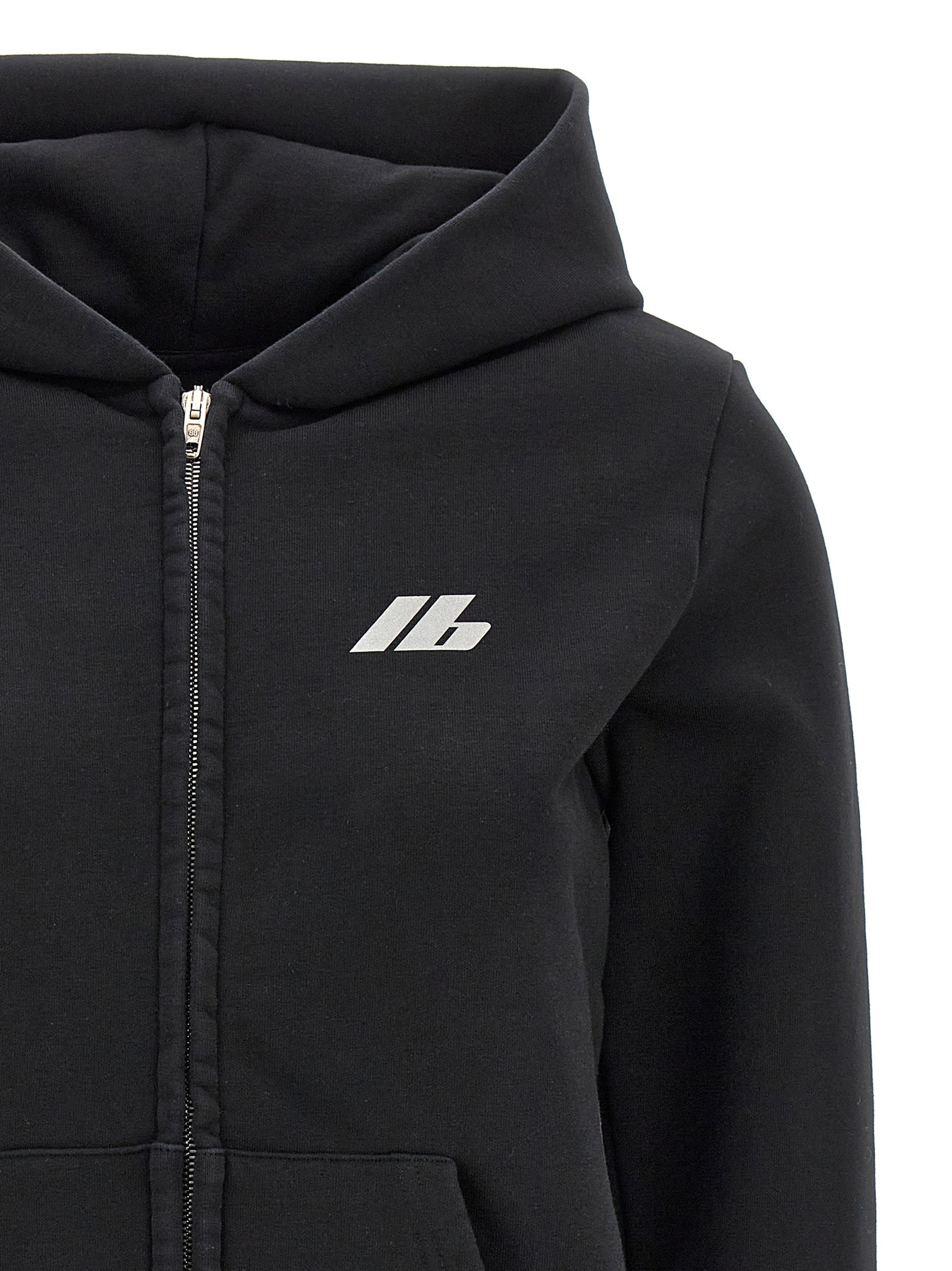 Balenciaga Women Logo Print Hoodie DestGlow