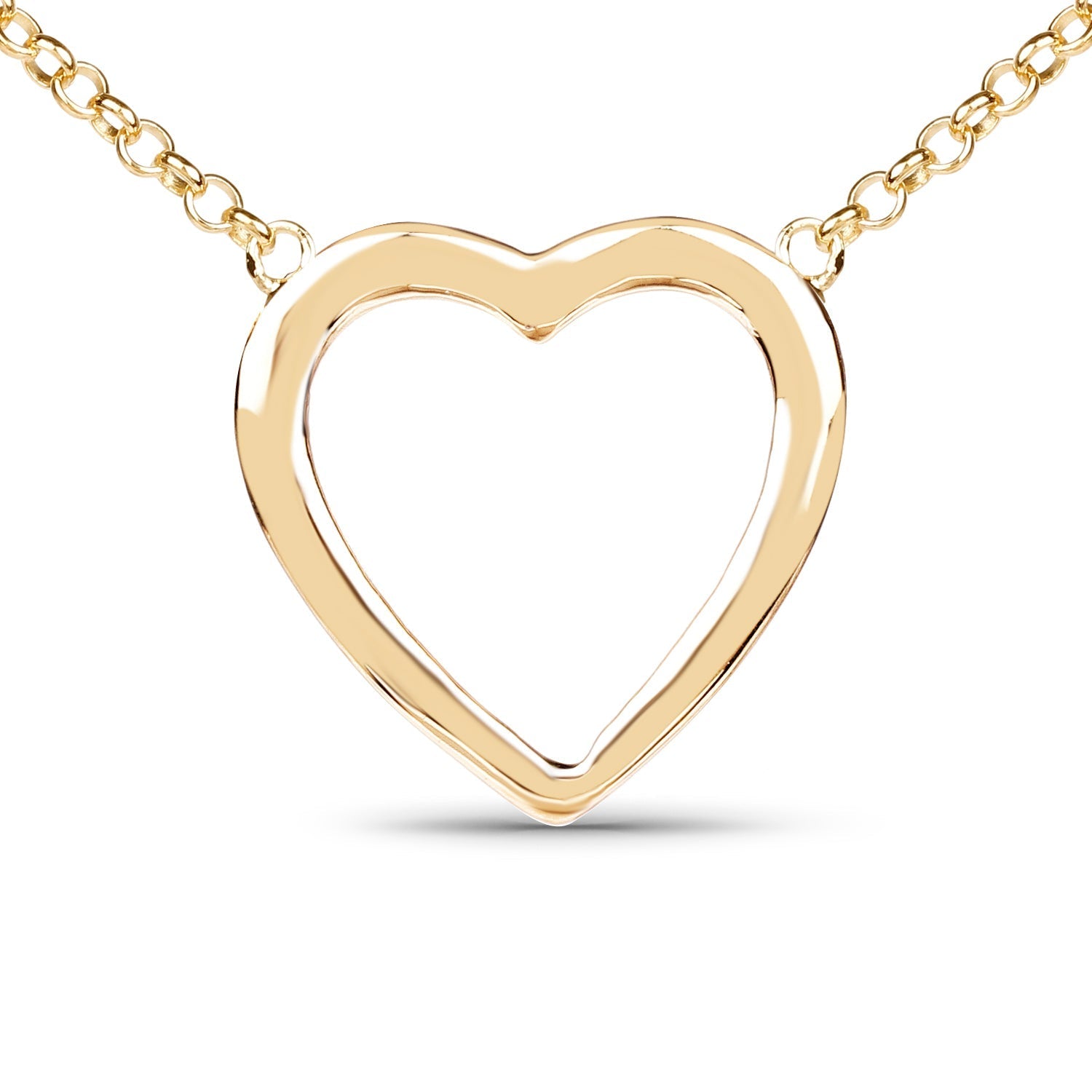 14K Yellow Gold Plated 5.06 Grams .925 Sterling Silver Pendant DestGlow