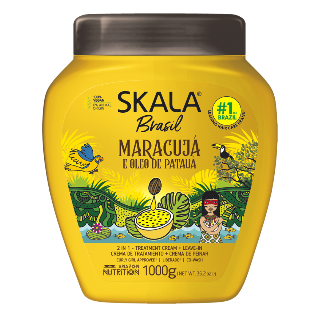 Skala Maracujá 2-in-1 Conditioner & Cream (35.2 oz) by Farmacias Savia