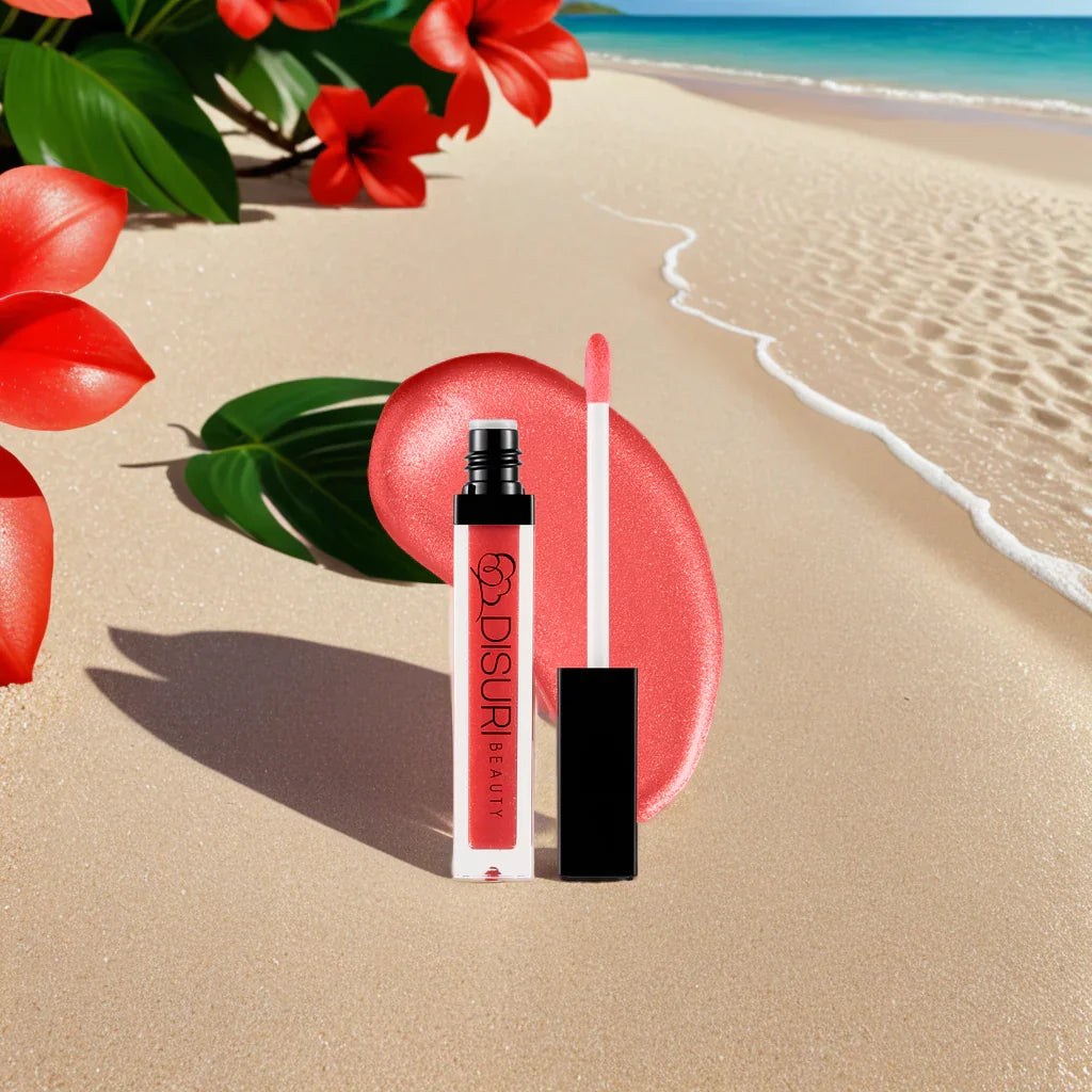 DISURI Beauty Shimmer Blast Lip Gloss - Tropical Burst (S17)