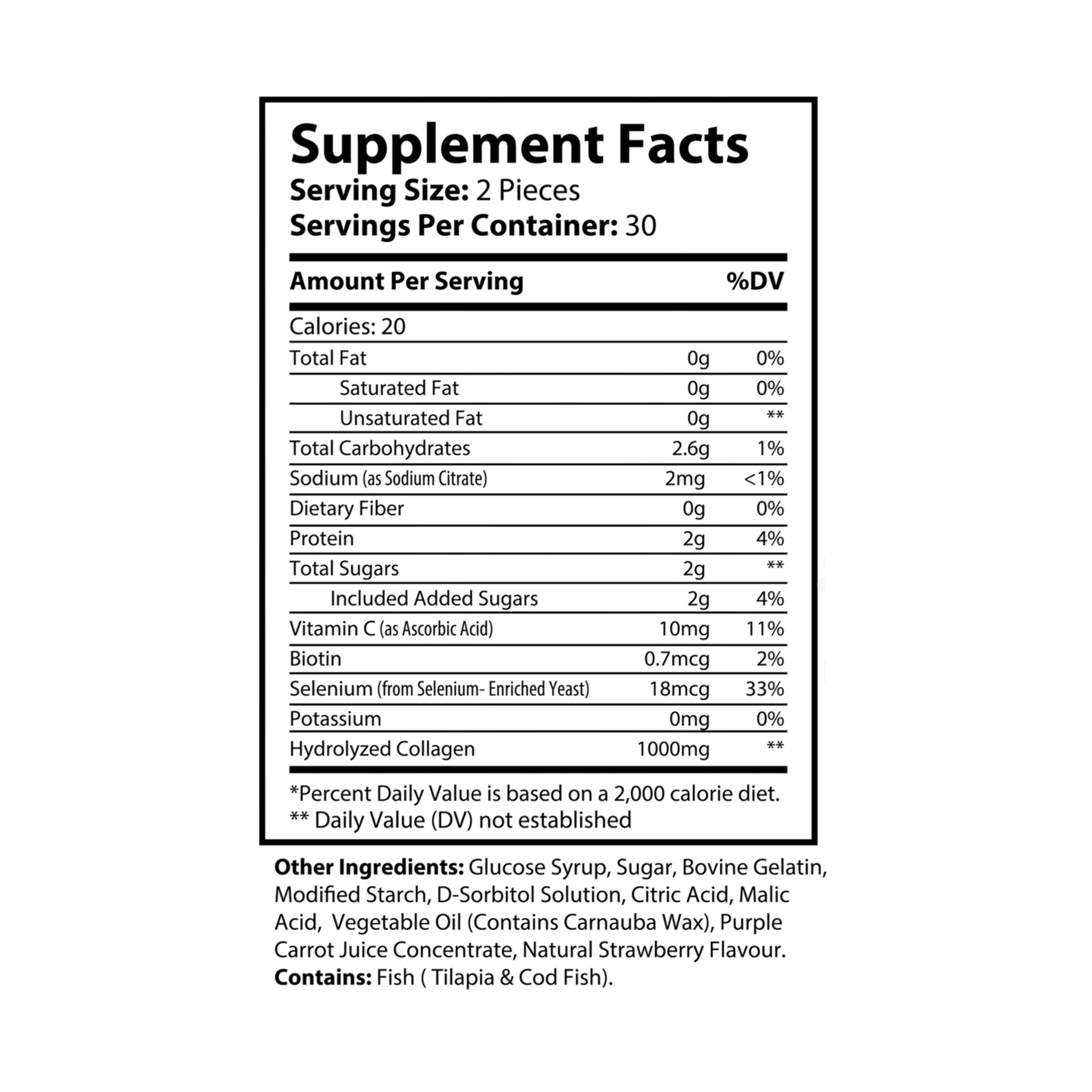 Peptozo Collagen Gummies (60 Gummies) by Spee24, LLC