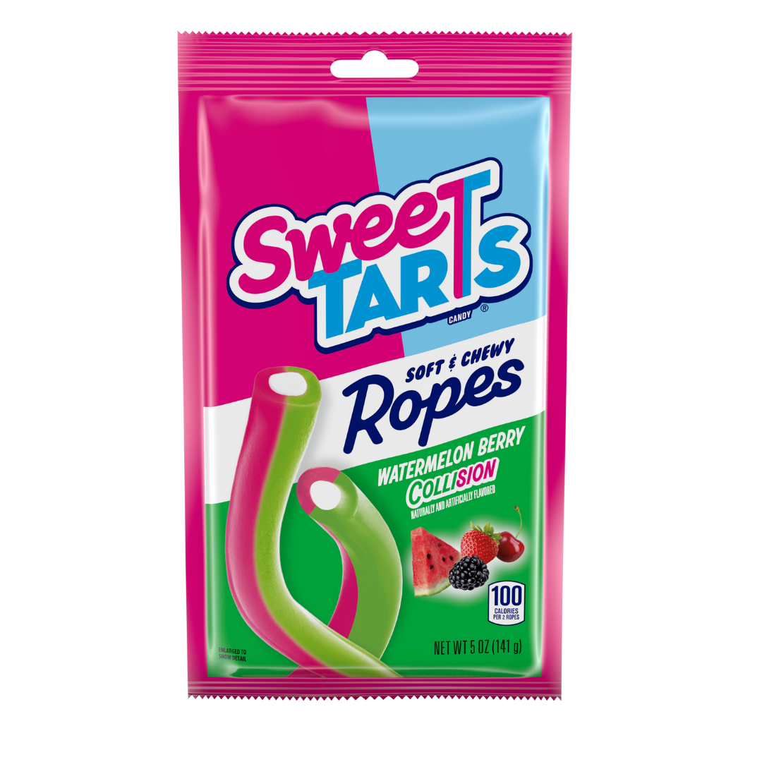 SweeTARTS Ropes Collision Watermelon Berry (5oz) DestGlow