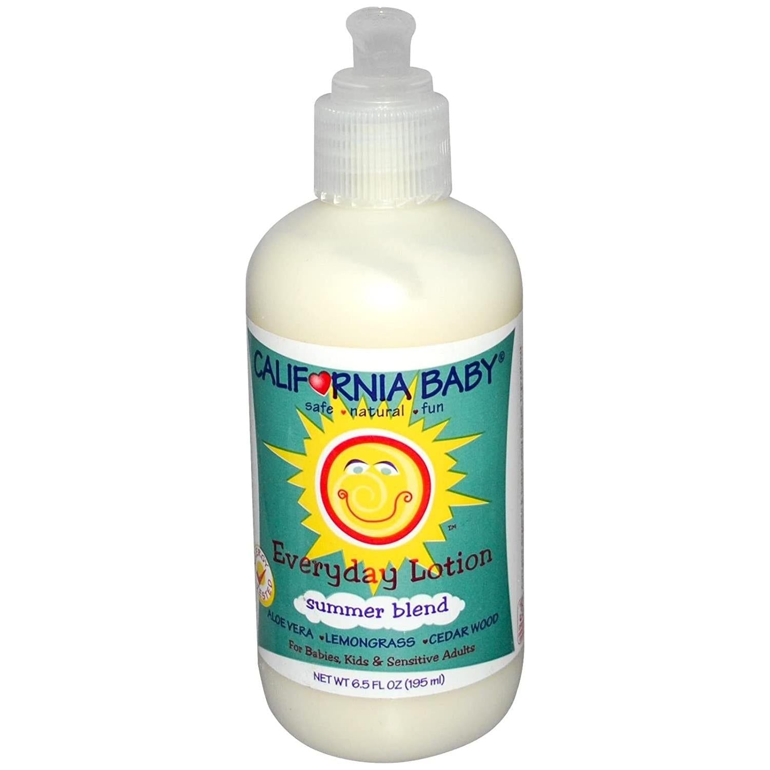 California Baby Summer Lotion, Citronella 195ML by Pasteur Pharmacy