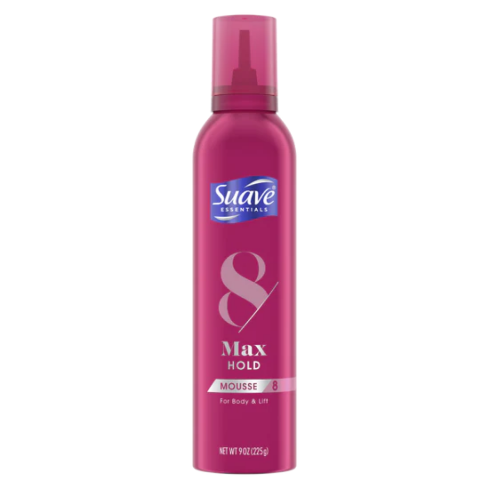Suave Essentials Max Hold Mousse (9oz) DestGlow