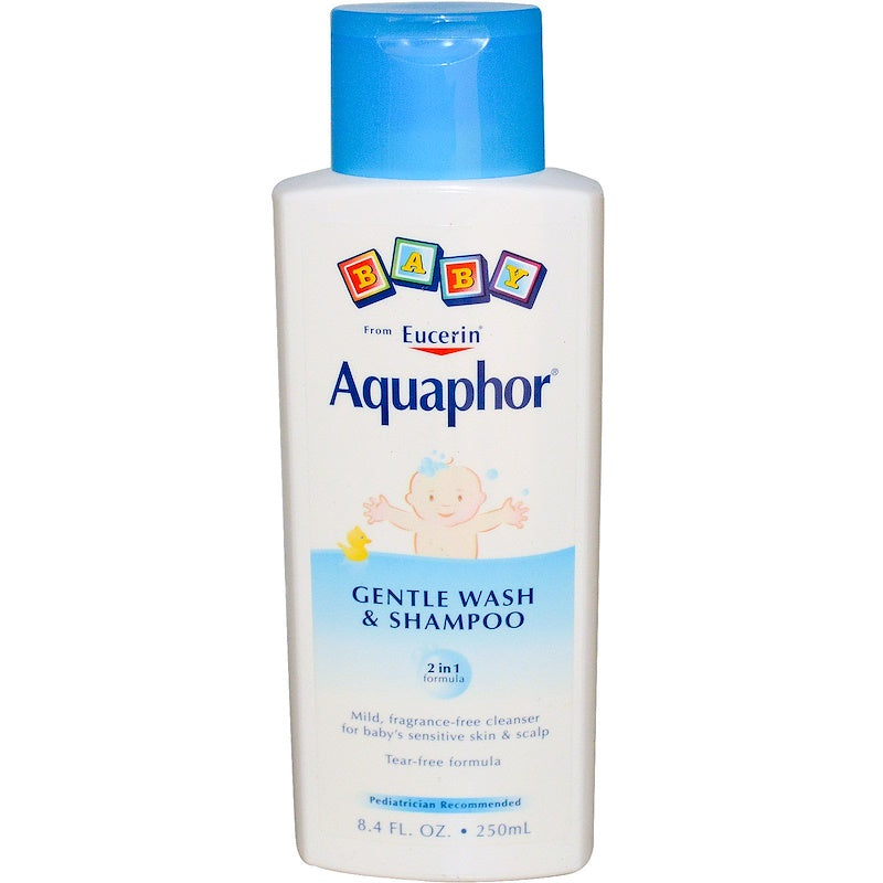 Aquaphor Baby Gentle Wash And Hair Shampoo 2 In 1 Formula - 8.4 Oz by Pasteur Pharmacy