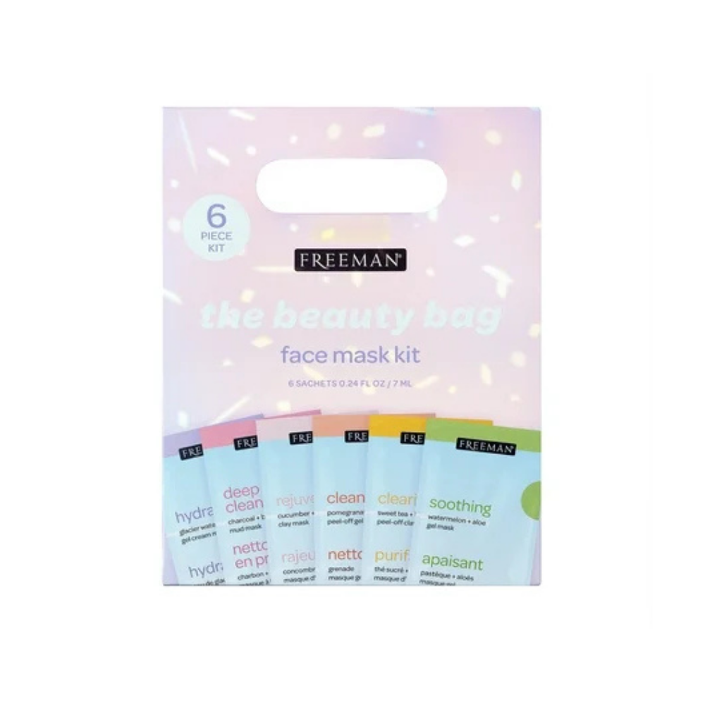 Freeman The Beauty Bag Face Mask Kit 6 Sachets ( / 7 mL cada uno) (0.24 fl oz) DestGlow