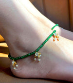 Joban Fashion Kundan With Cheer Anklets