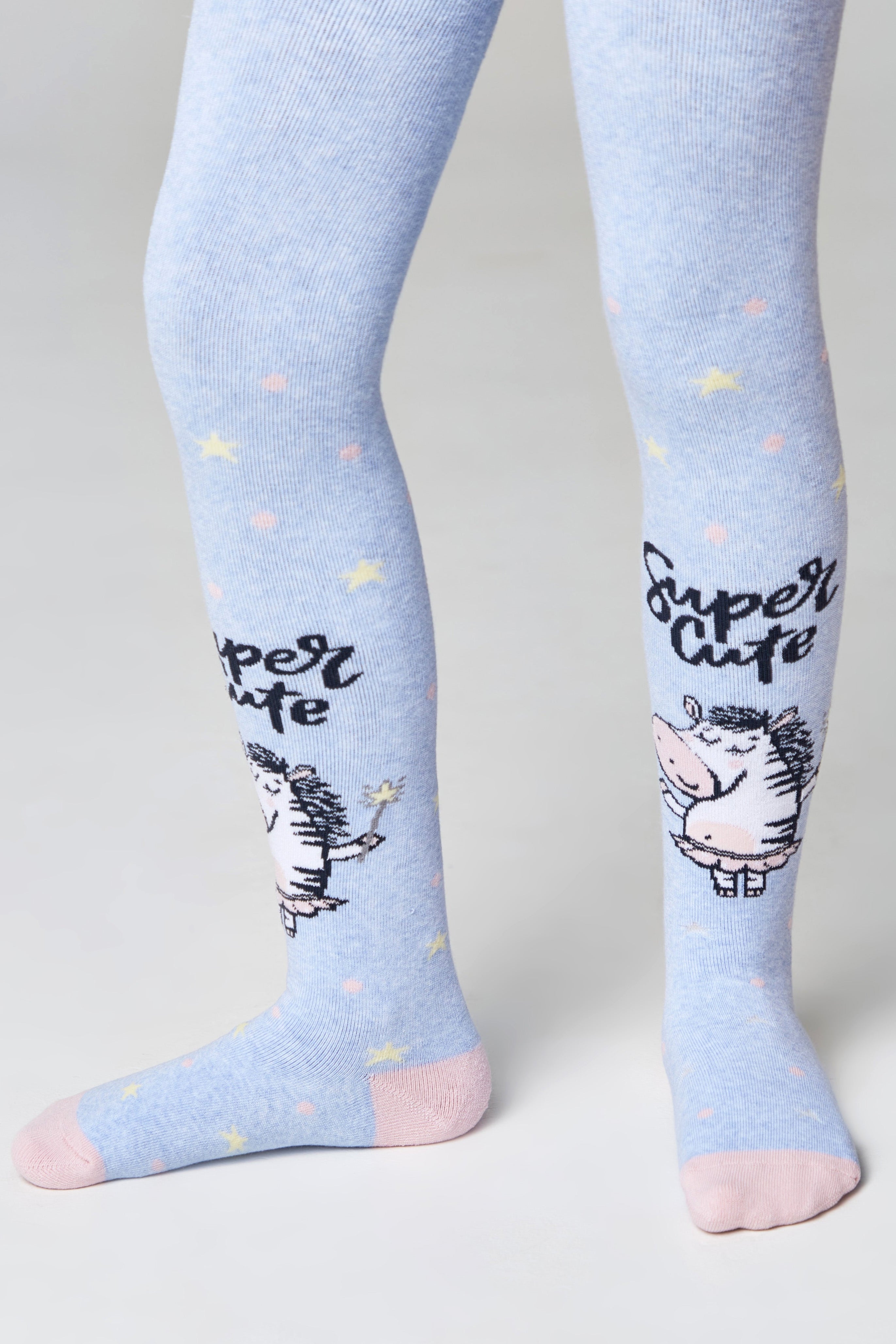 Conte-Kids Cotton Terry Tights - Sof-Tiki 521 - DestGlow