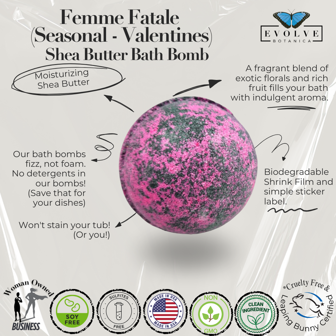 Bath Bomb - Femme Fatale (Seasonal - Valentines)