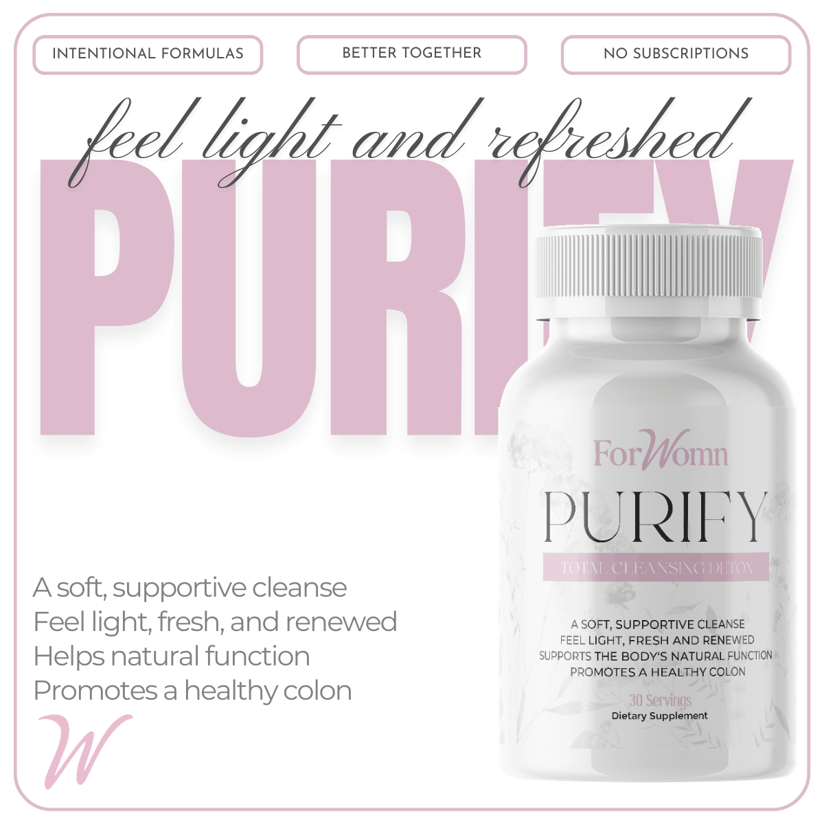 Purify Total Cleansing Detox by ForWomn | Women&
