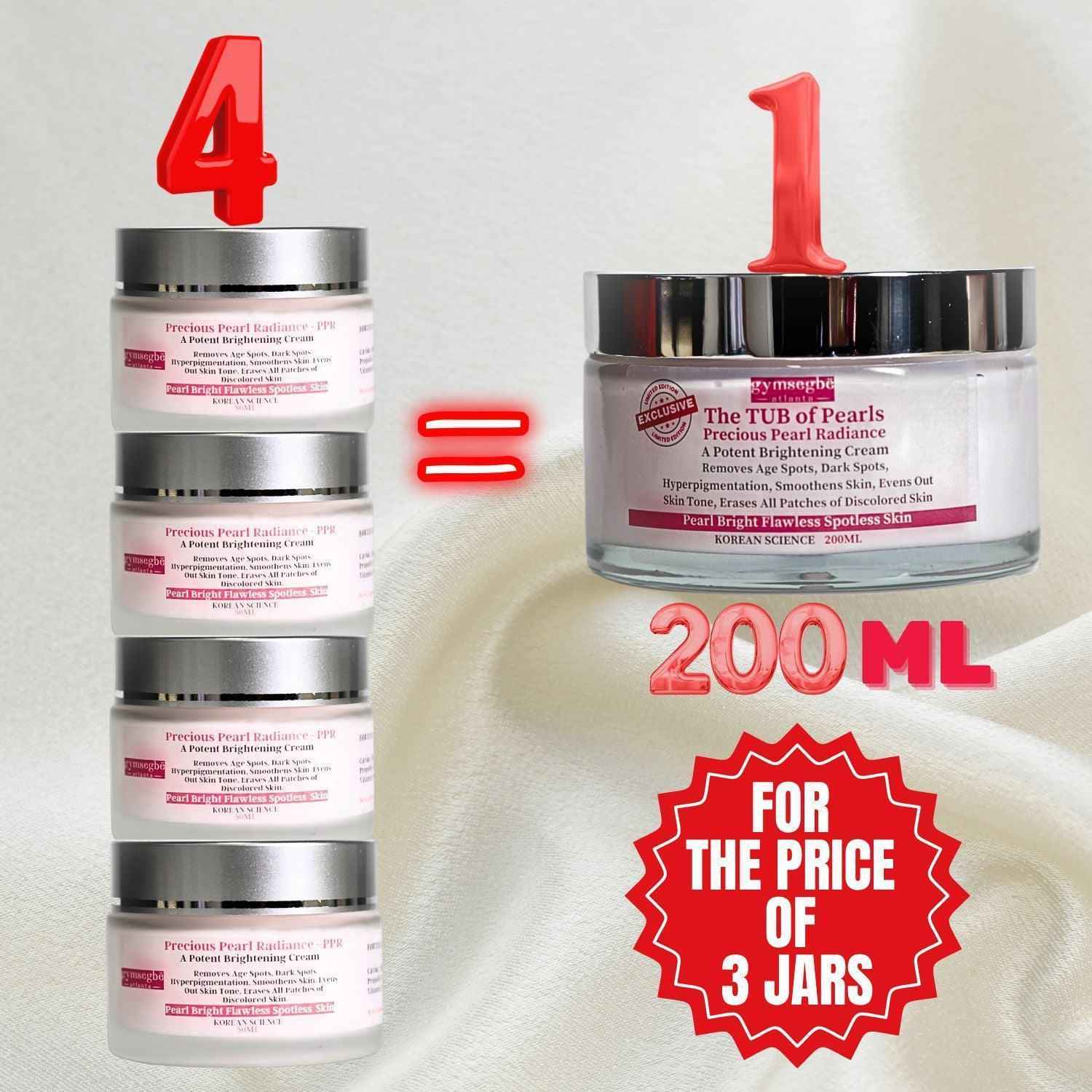 The Tub Of Pearls Precious Pearl Radiance Brightening Cream