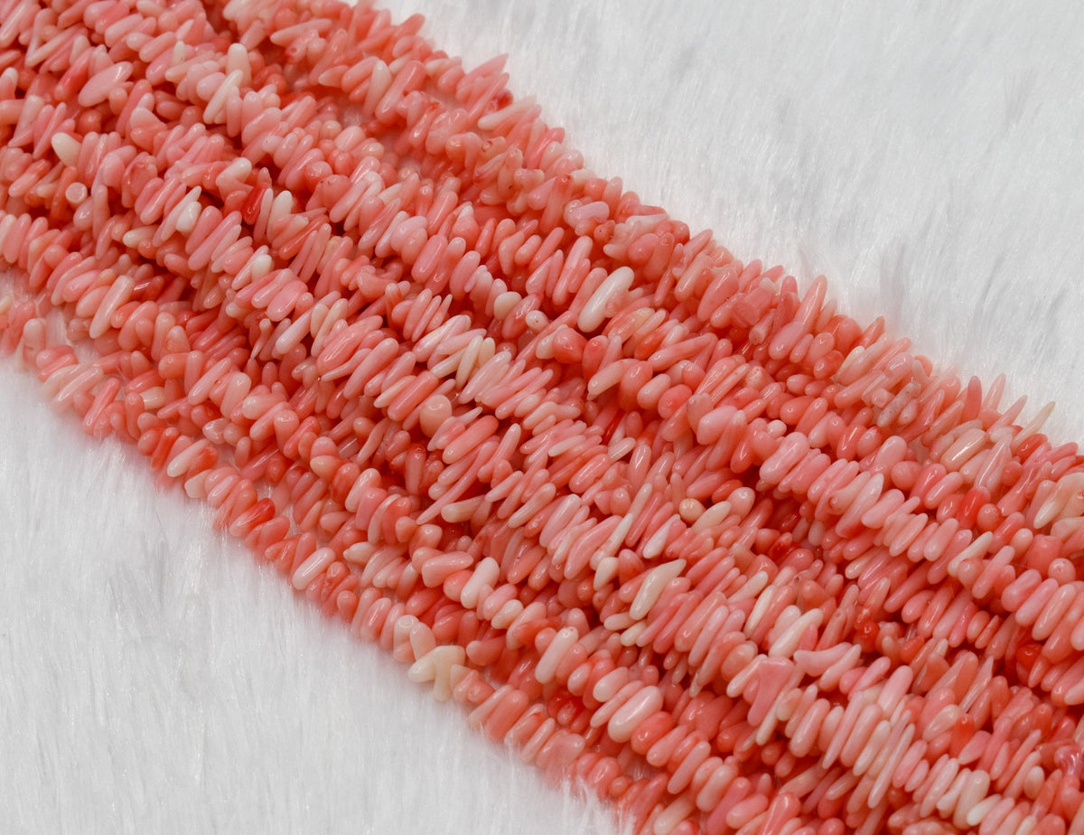 Uncut Raw Pink Opal Crystal Chip Beads for Necklace (Sleep and Stress Relief) DestGlow