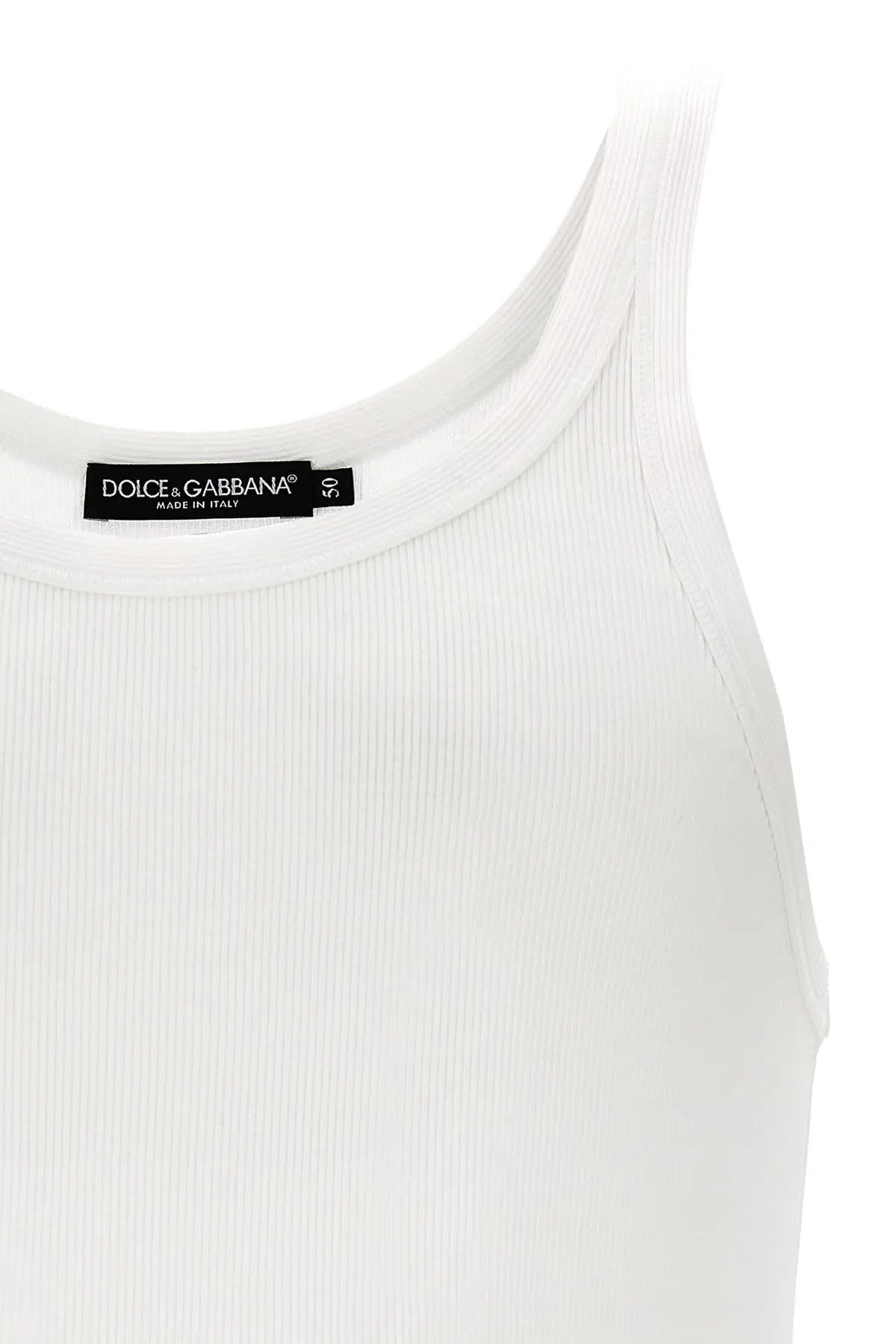 Dolce & Gabbana Men Ribbed Tank Top DestGlow