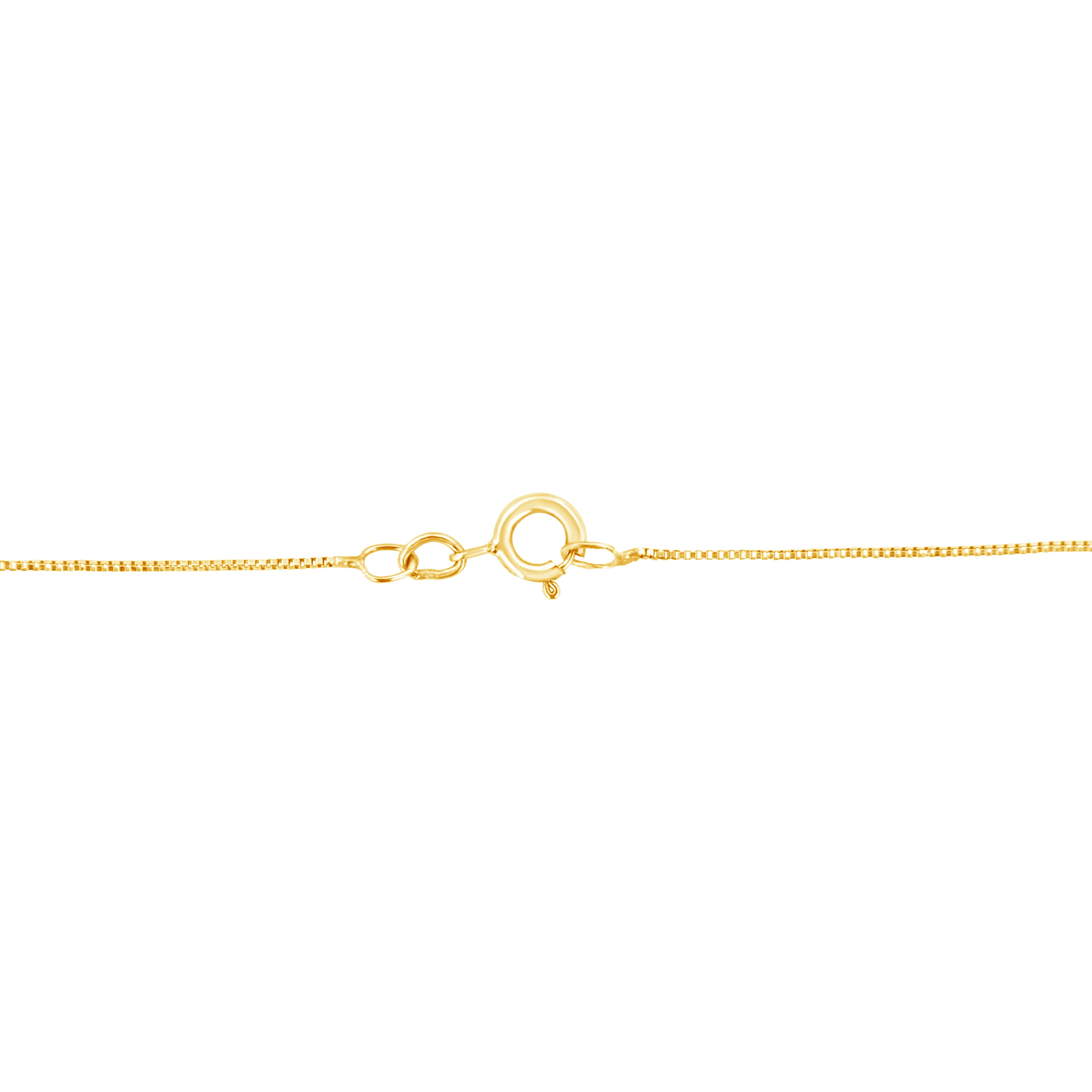 10k Yellow Gold Plated .925 Sterling Silver 3.0 cttw Round-Cut Diamond Open Heart Pendant Necklace (J-K Color, I1-I2 Clarity) - 18" by Bids.com