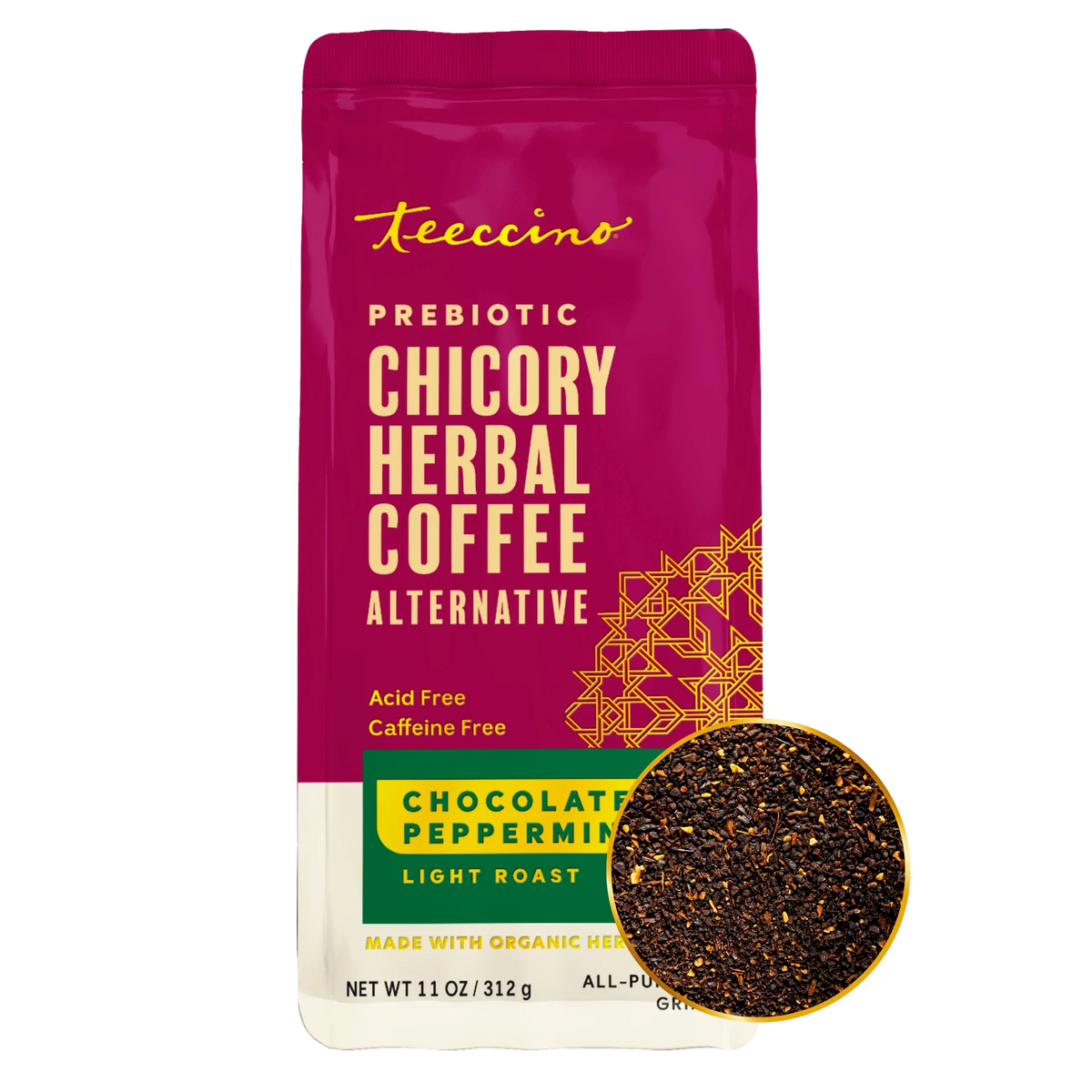 Chocolate Peppermint Chicory Herbal Coffee DestGlow