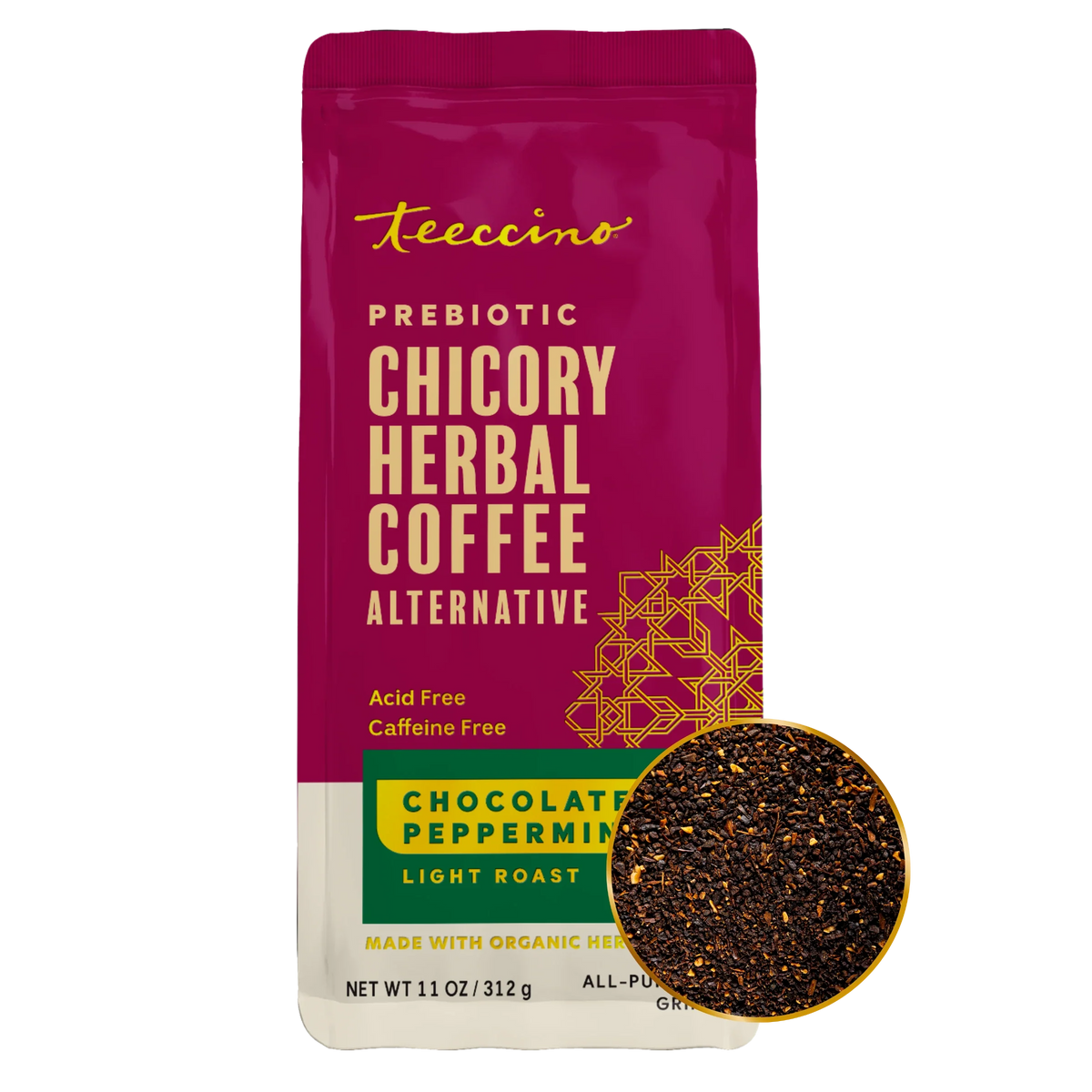 Chocolate Peppermint Chicory Herbal Coffee DestGlow