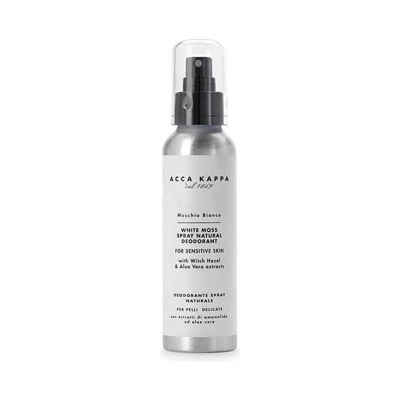 Acca Kappa White Moss Natural Deodorant Spray 4.2 Oz