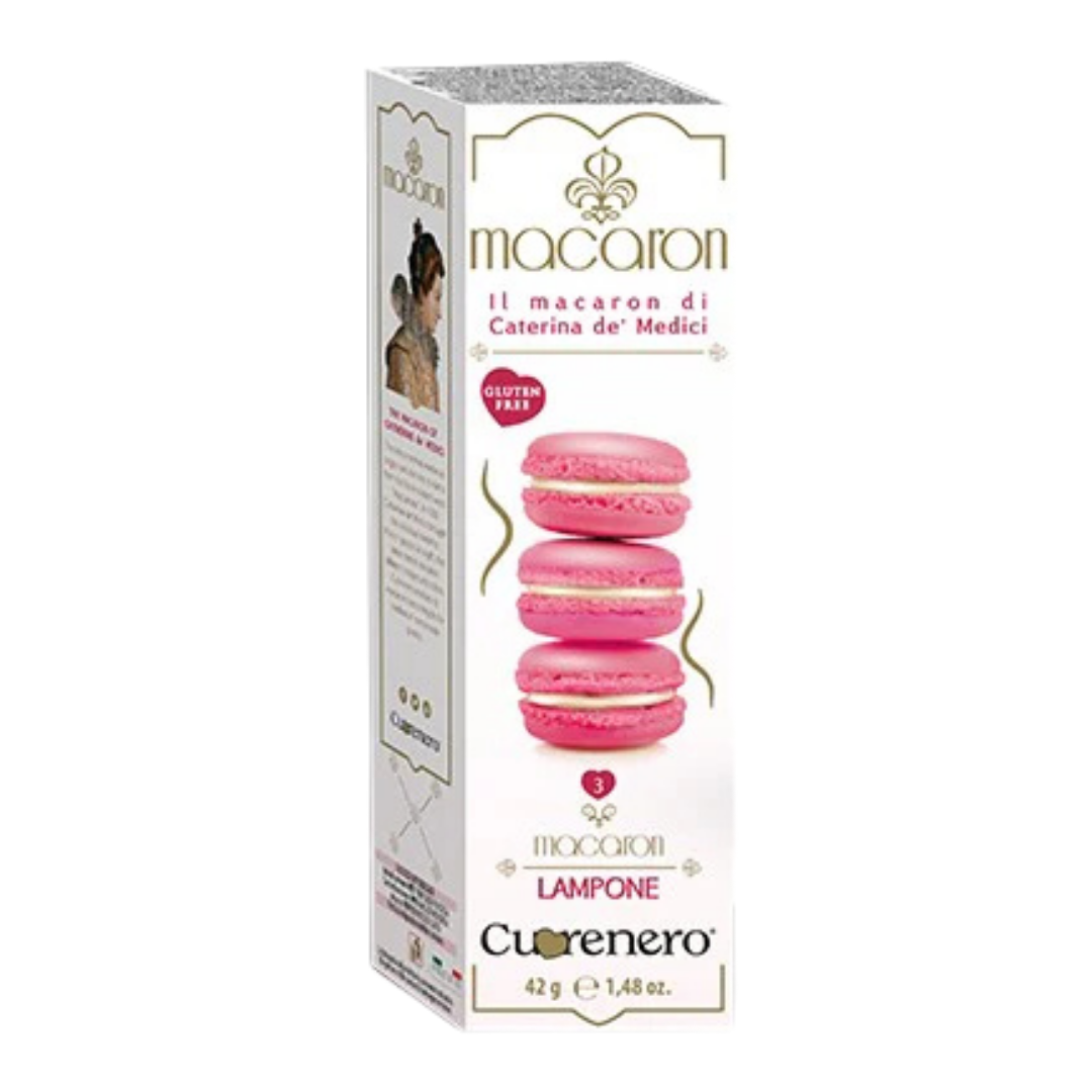 Cuorenero Strawberry Macarons Italian Gluten-Free Cookies (1.48oz) DestGlow
