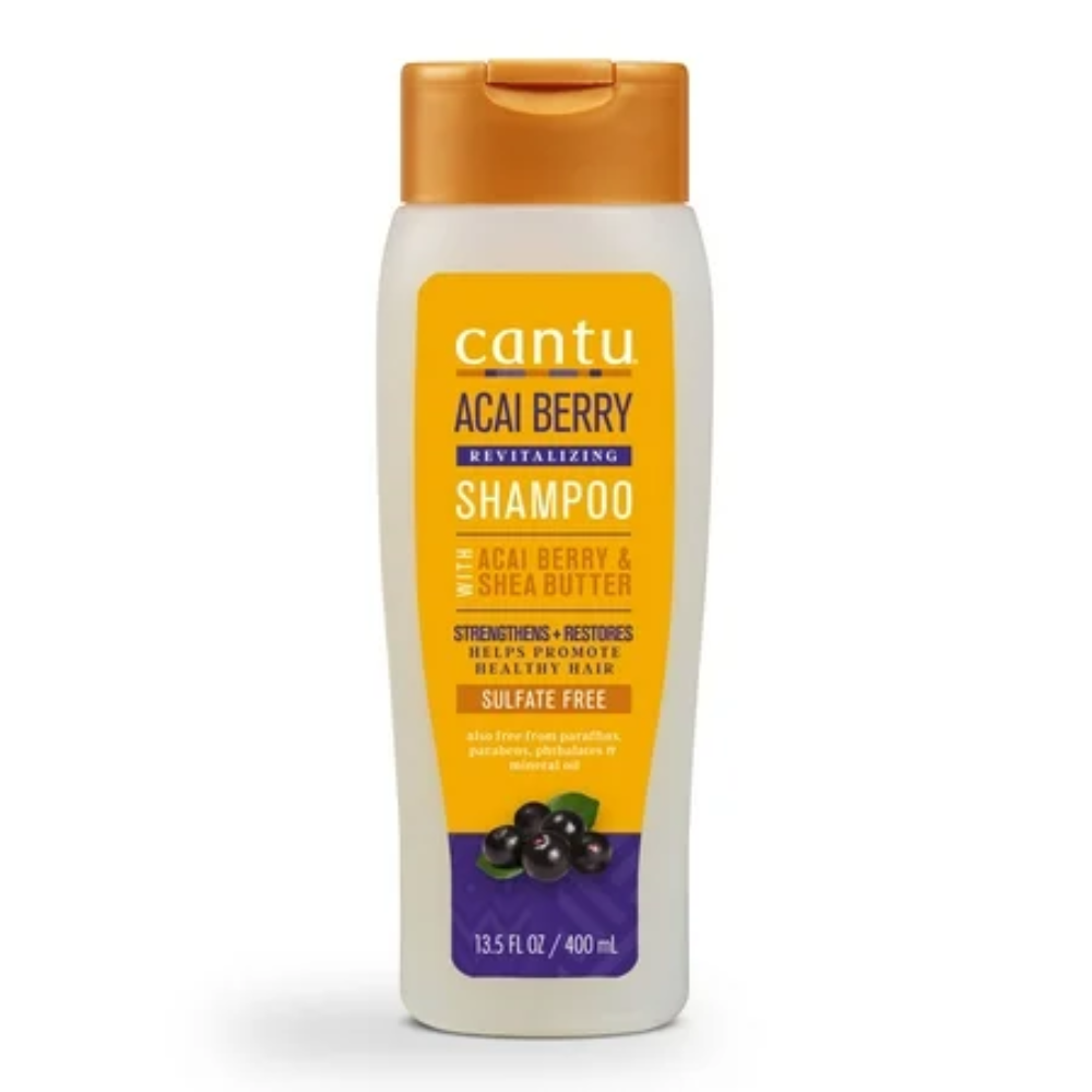 Cantu Acai Berry Revitalizing Shampoo (13.5 oz) DestGlow