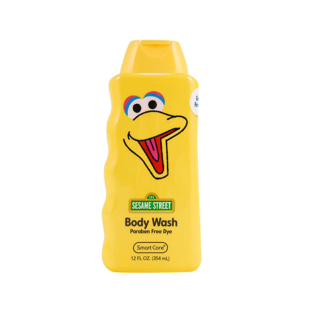 Smart Care Sesame Street Big Bird Body Wash for Kids (12oz) DestGlow