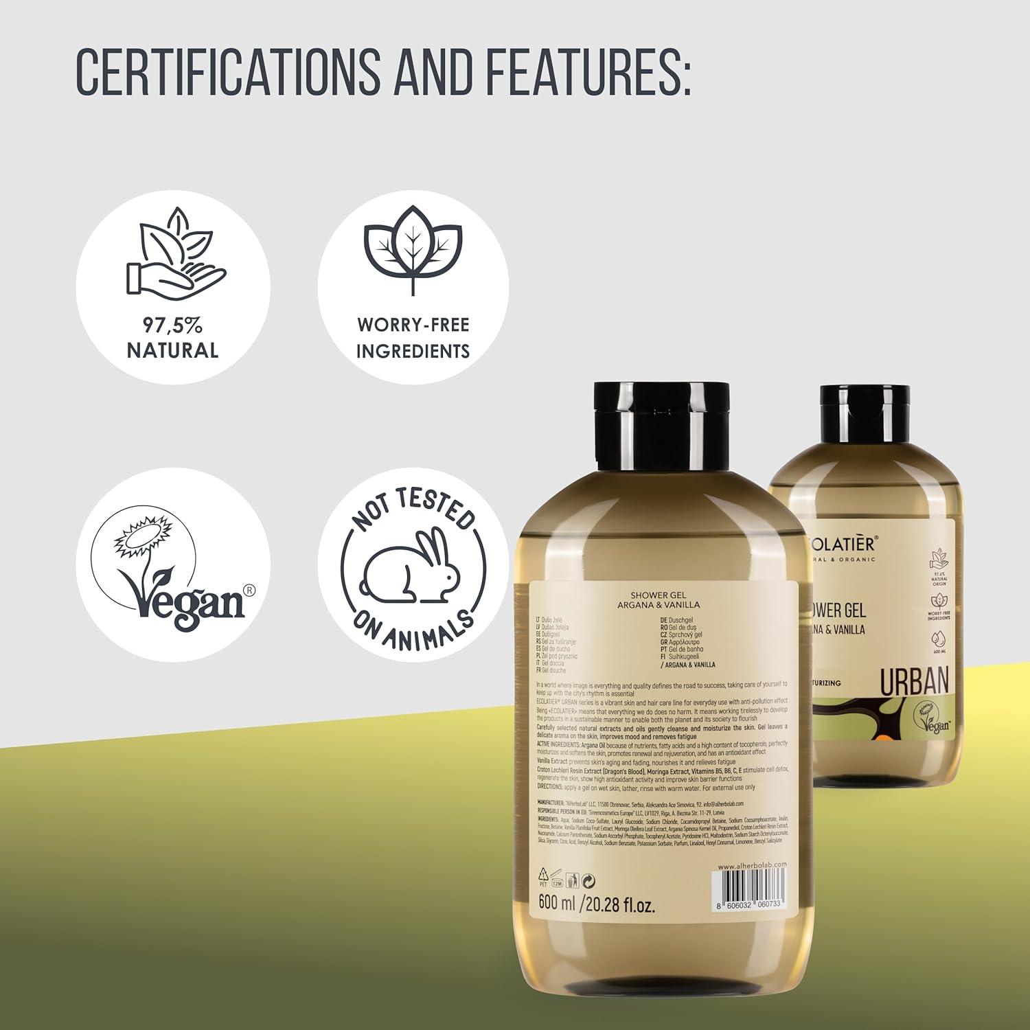 x-Shower Gel Argana & Vanilla by Damask Rose