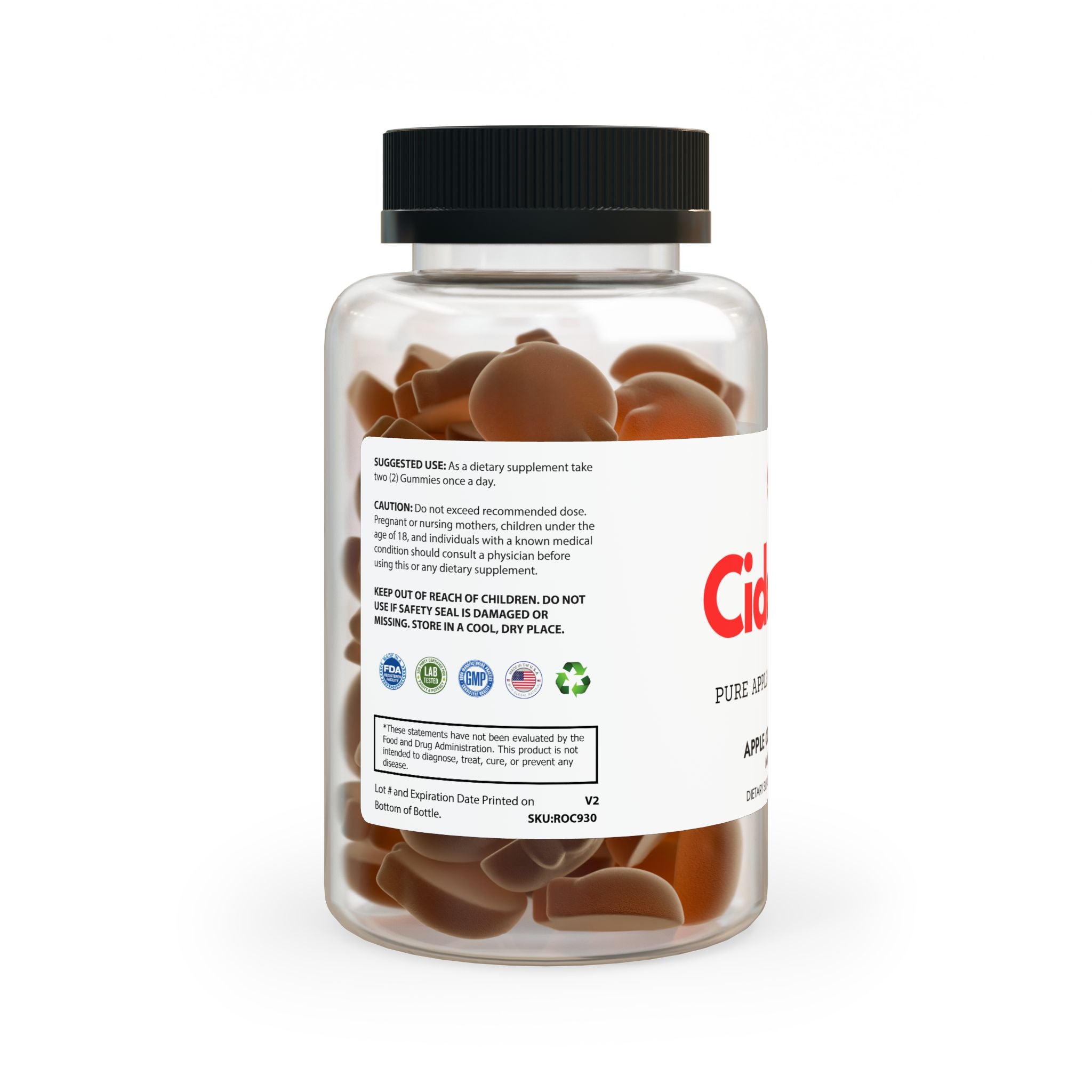 Cidoria Apple Cider Vinegar Gummies (60 Gummies) by Spee24, LLC
