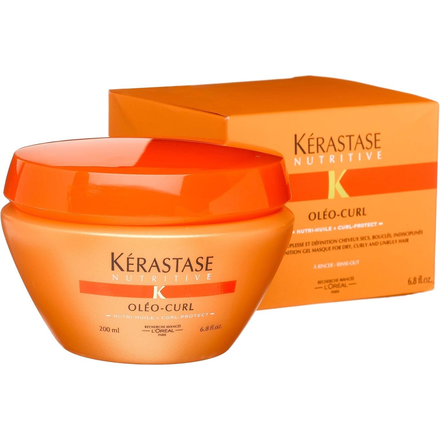 Kerastase Nutritive Oleo-Curl Definition Gel Masque For Dry, Curly & Unruly Hair 200ml by Pasteur Pharmacy