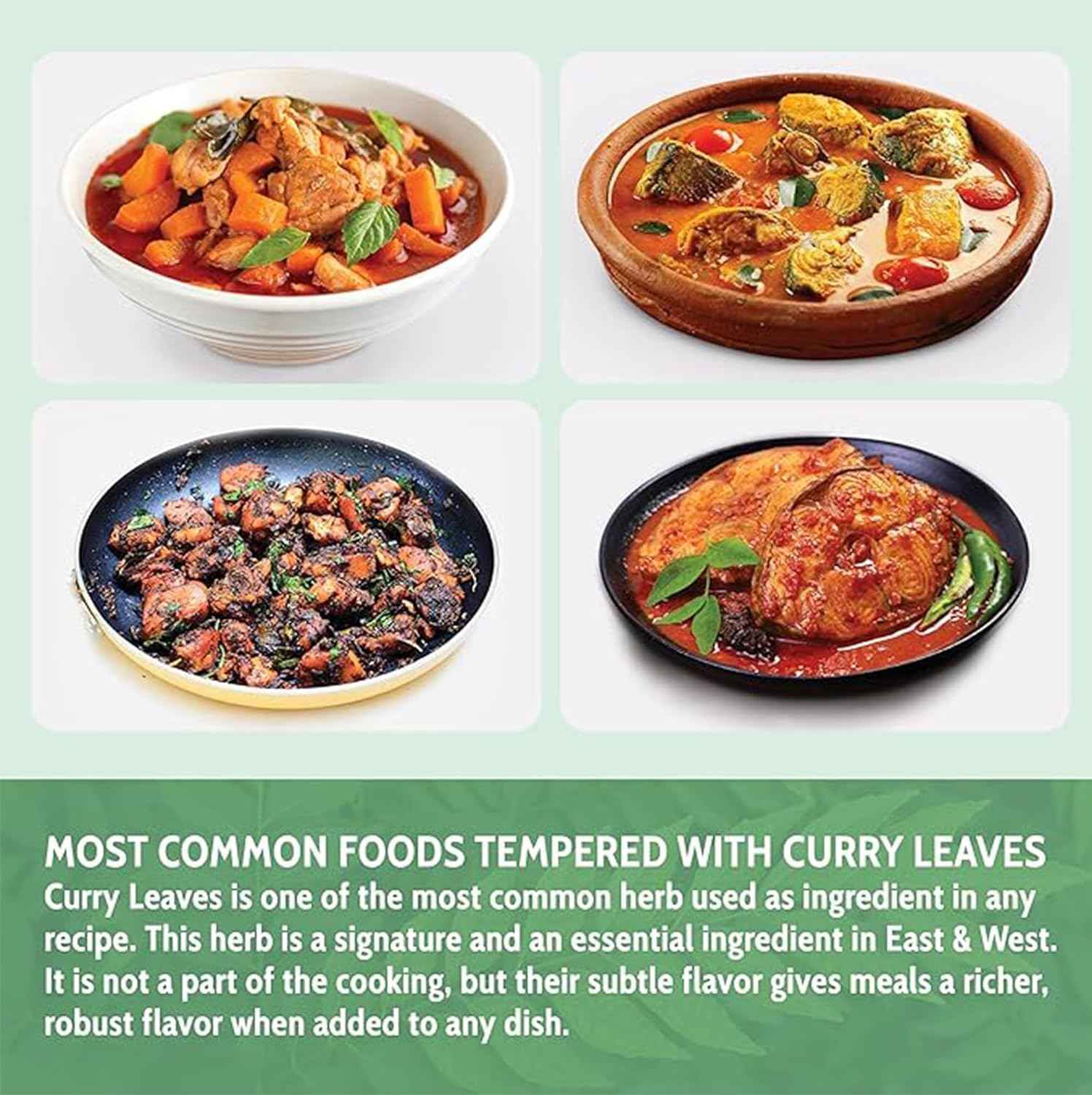 Premium Curry Leaves, Whole Dried Leaves, 100% Natural, Pure Curry Leaves, Hand-made, Wildcrafted, Indian Spice for Cooking, Curry Leaf Dried, No Additives, No Gluten, Vegan