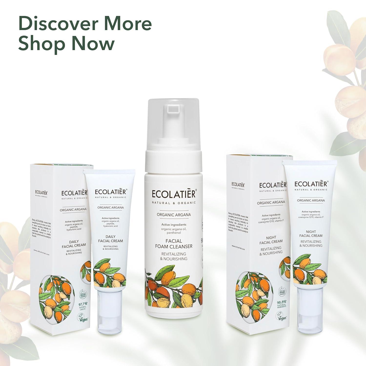 x-Facial Foam Cleanser Revitalizing & Nourishing Organic Argana by Damask Rose