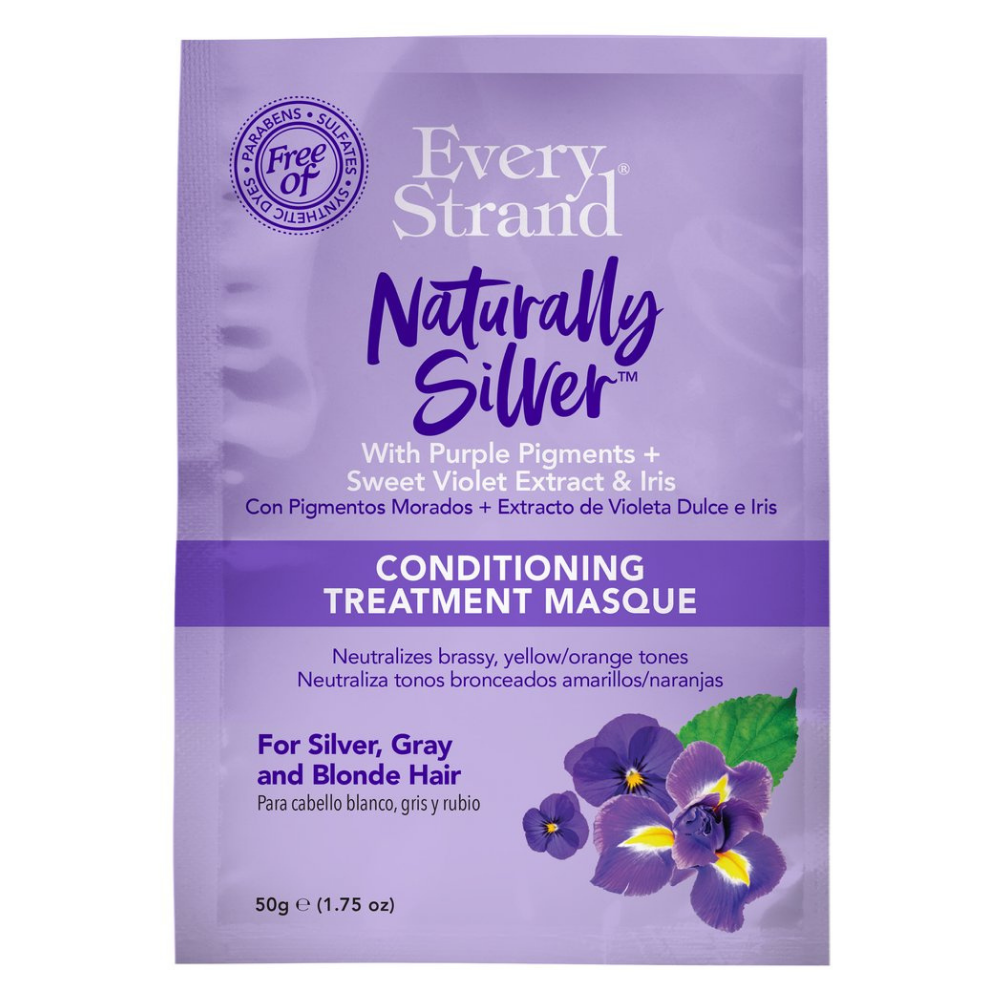Every Strand Naturally Silver Conditioning Treatment Masque (1.75 oz) DestGlow