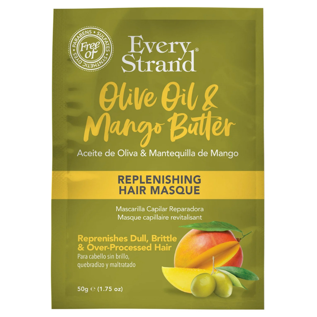 Every Strand Olive Oil & Mango Butter Replenishing Hair Masque (1.75 oz) DestGlow