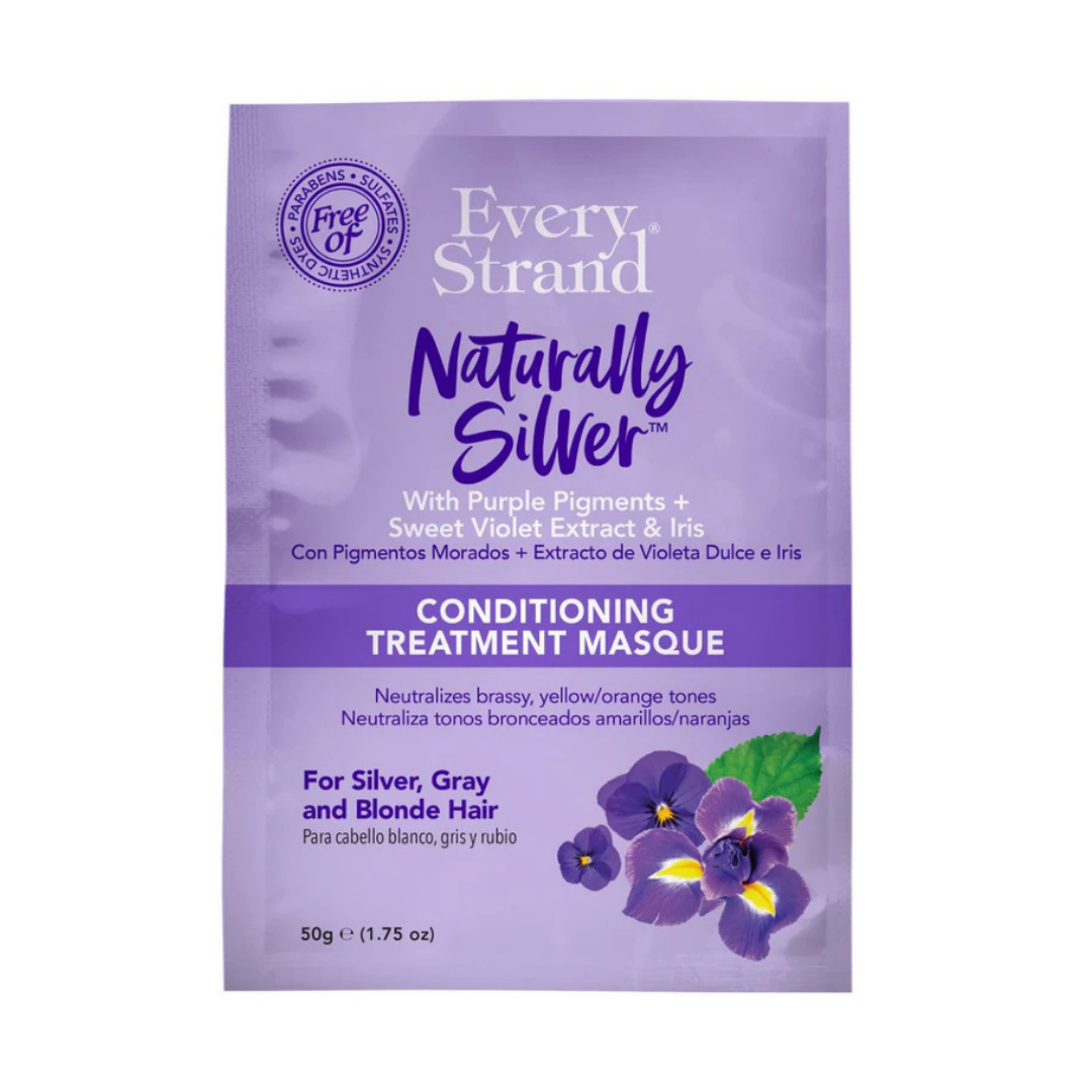 Every Strand Naturally Silver Conditioning Treatment Masque (1.75oz) DestGlow