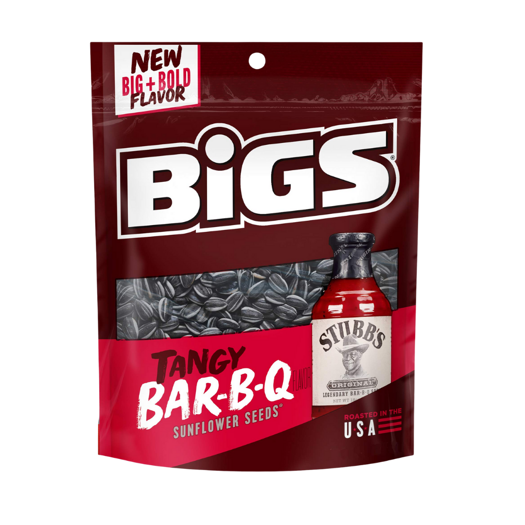 BIGS Sunflower Seeds Tangy BBQ Flavor (5.35oz) DestGlow