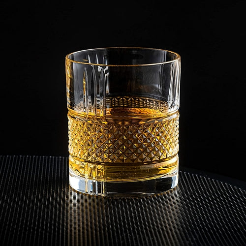 Premium Reserve Crystal Tumbler Set with Cooling Stones