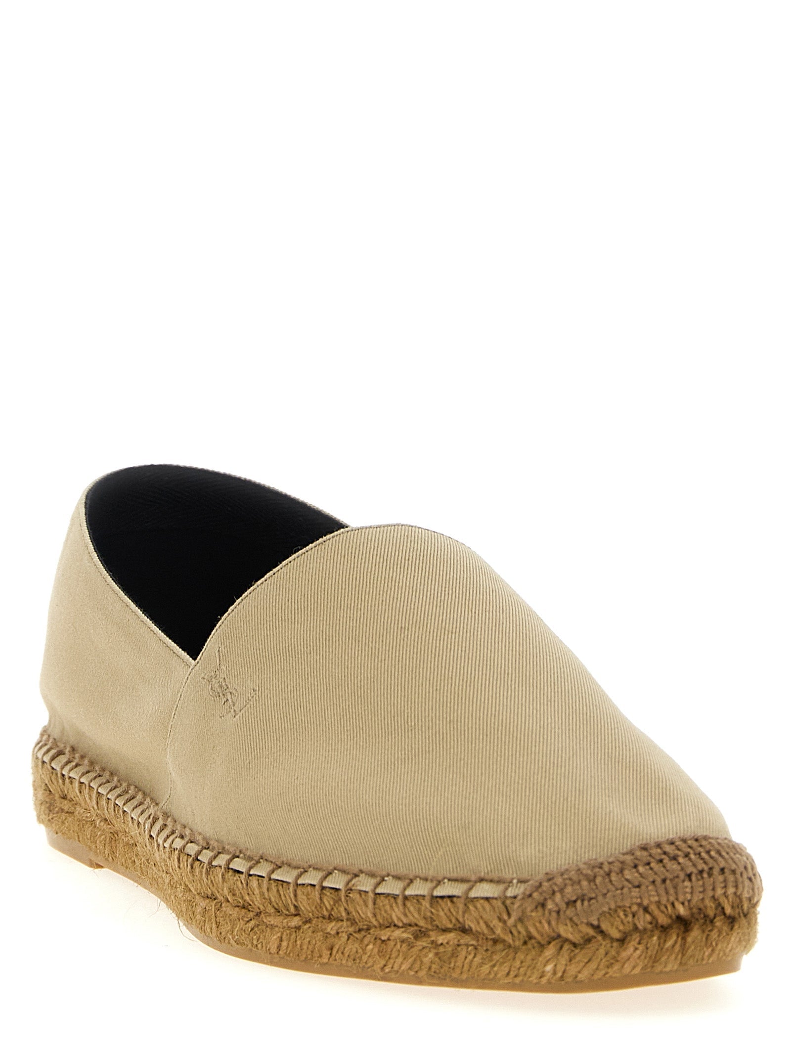 Saint Laurent Men Cotton Espadrilles by Luosophy