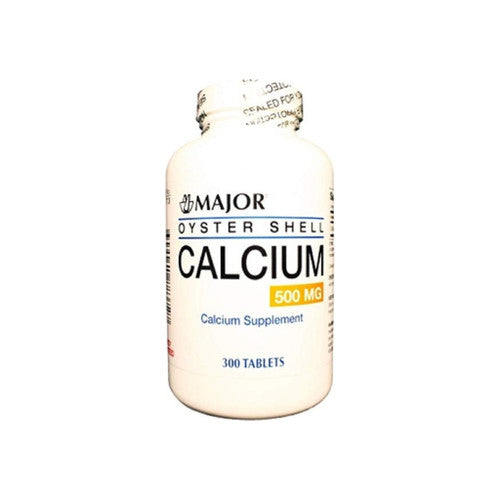 Major Oyster Shell Calcium Supplement 500 Mg Tablet by Pasteur Pharmacy