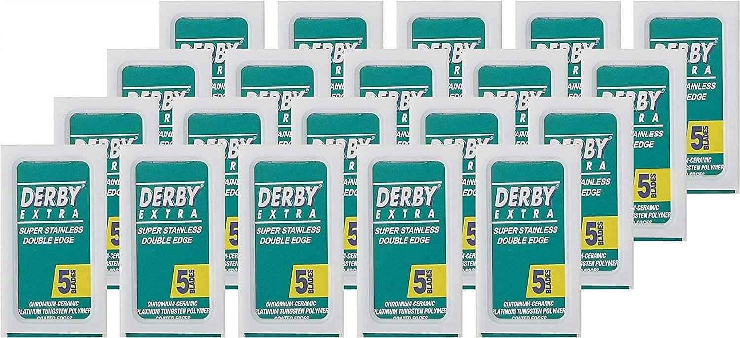 Derby Double Edge Razor Blades 100Pcs