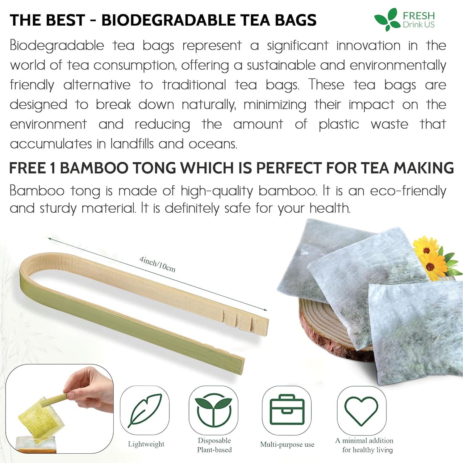Premium Soursop Graviola Fruit Tea Bags, Tea Powder, 100% Natural and Pure from Soursop Fruits, Handmade, Made With Natural Materials-Corn Fiber Tea Bag, Sugar/Caffeine/Gluten Free, Hoja Guanabana Tea by FreshDrinkUS - Natural and Premium Herbal Tea