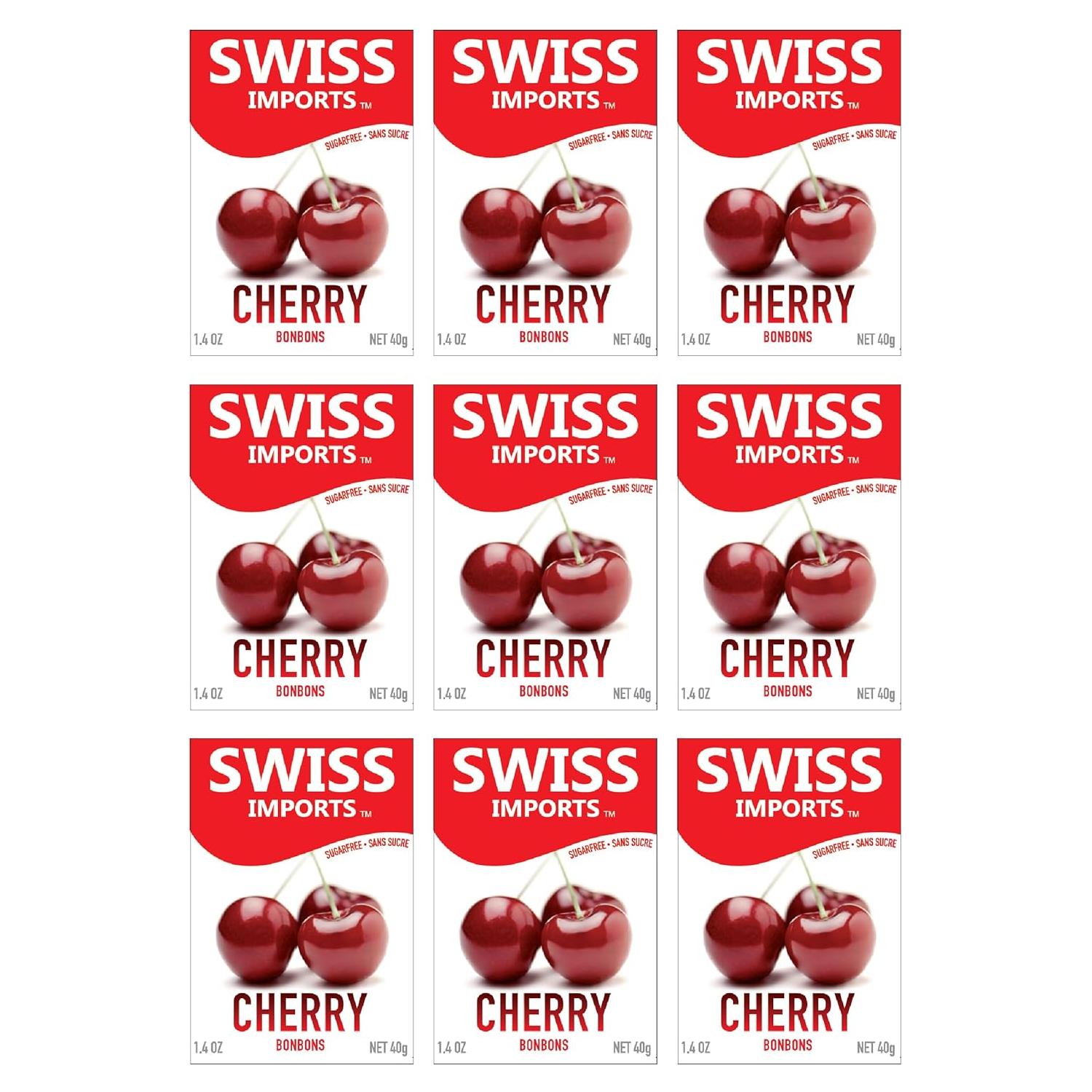 Swiss Imports Cherry Sugarfree Candy Bonbons - 1.4oz by Pasteur Pharmacy