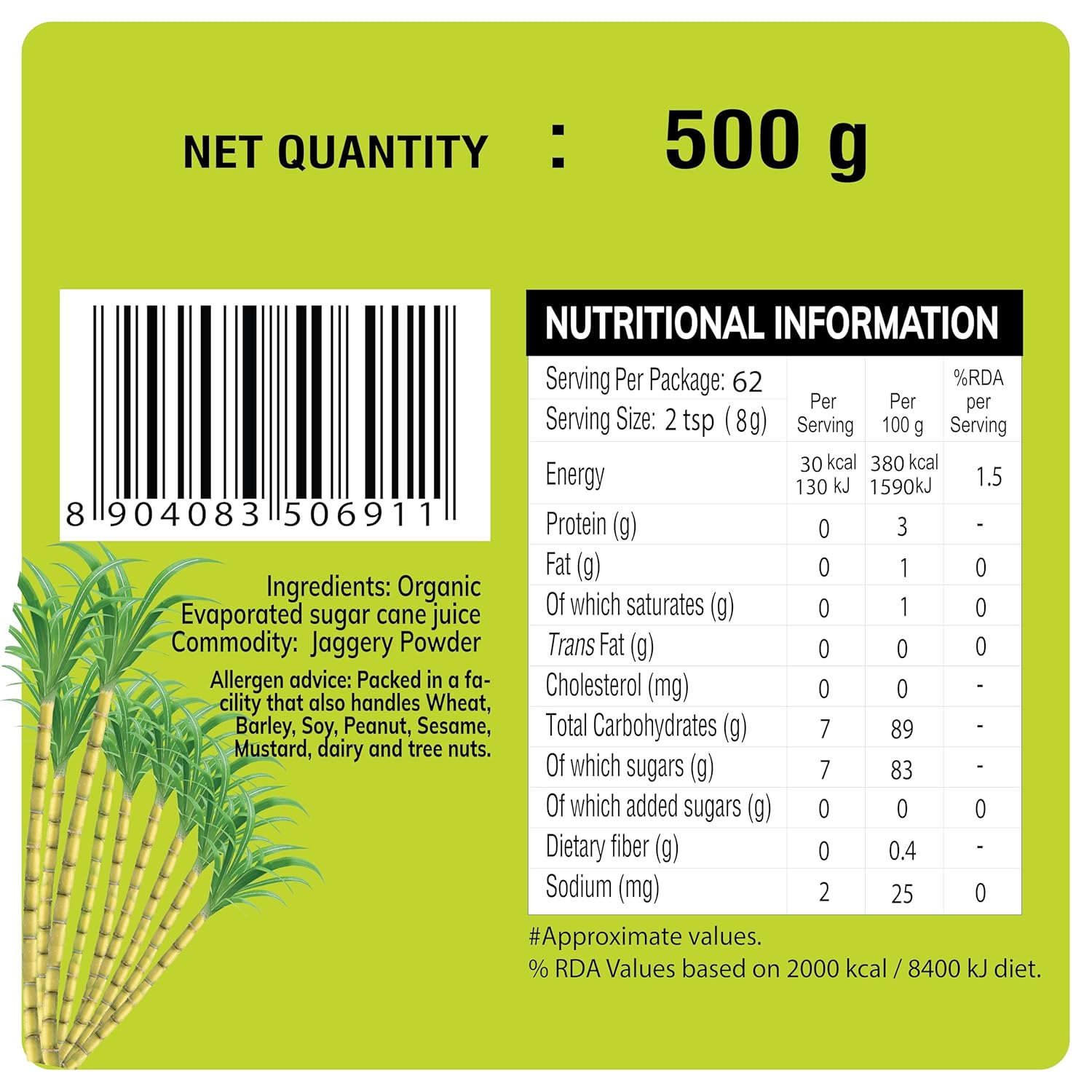 24 Mantra Organic Jaggery Powder