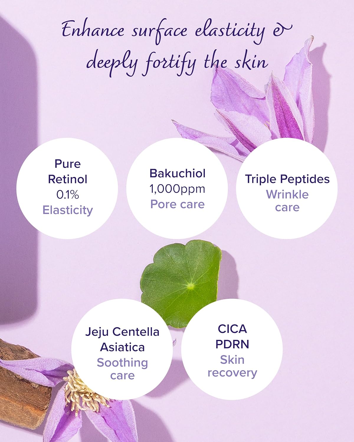 Mary & May Vegan Retinol 0.1% Bakuchiol Cica Serum by AsiaBeautyMall