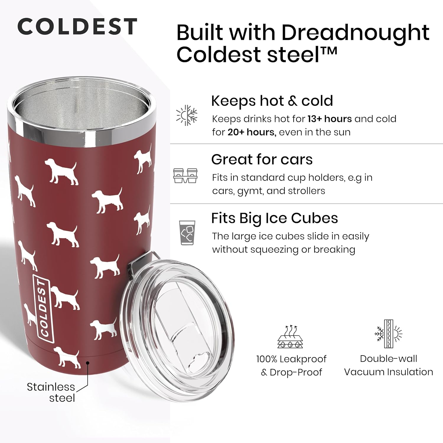 Coldest 20 oz Tumbler v2 by Coldest