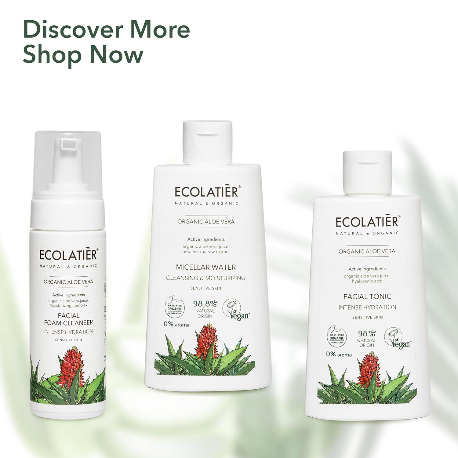 x-Facial Foam Cleanser Intense Hydration Organic Aloe Vera by Damask Rose