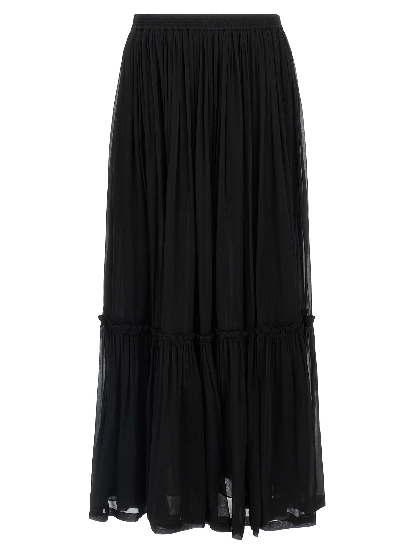 Saint Laurent Women Long Skirt by Luosophy