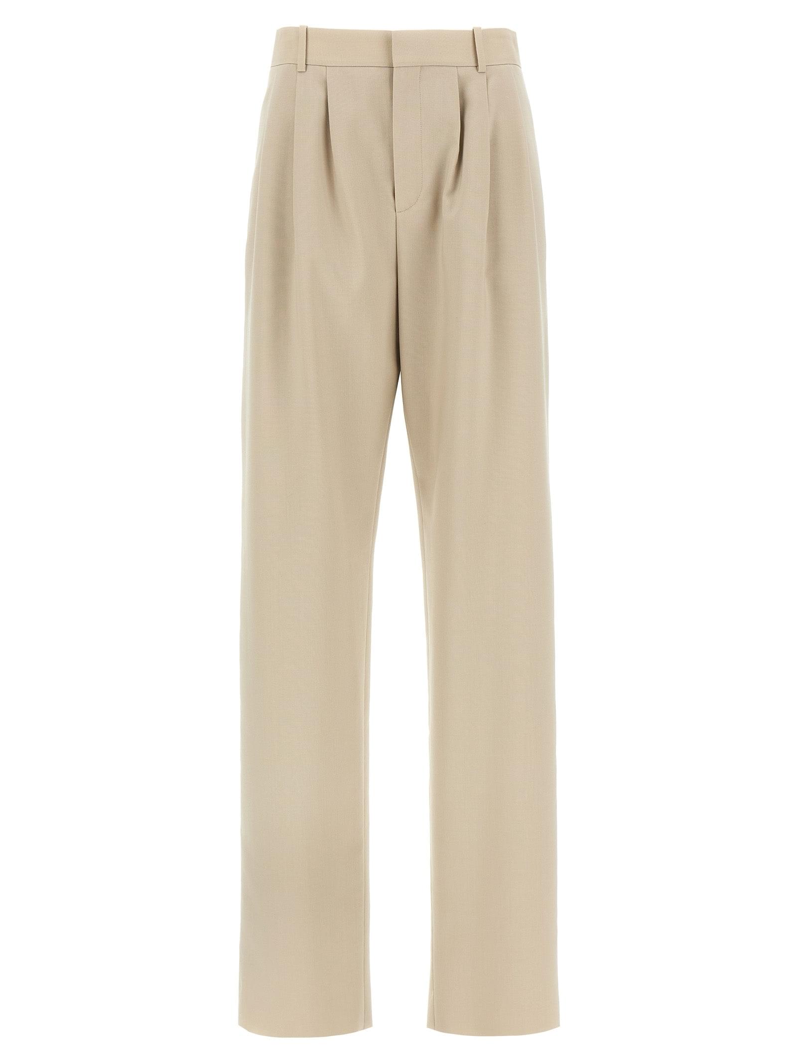 Saint Laurent Women Pleat Pants DestGlow