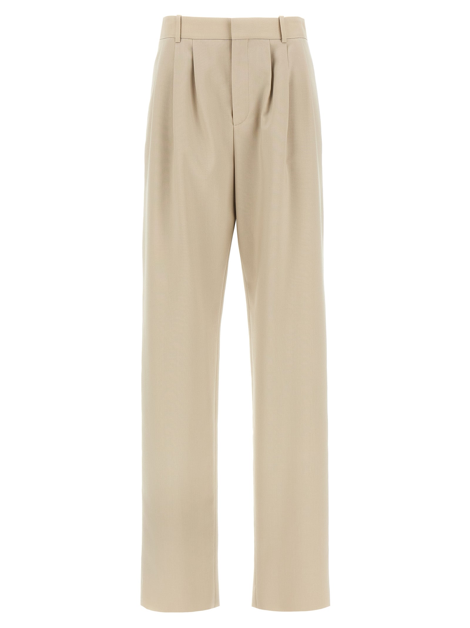 Saint Laurent Women Pleat Pants by Luosophy